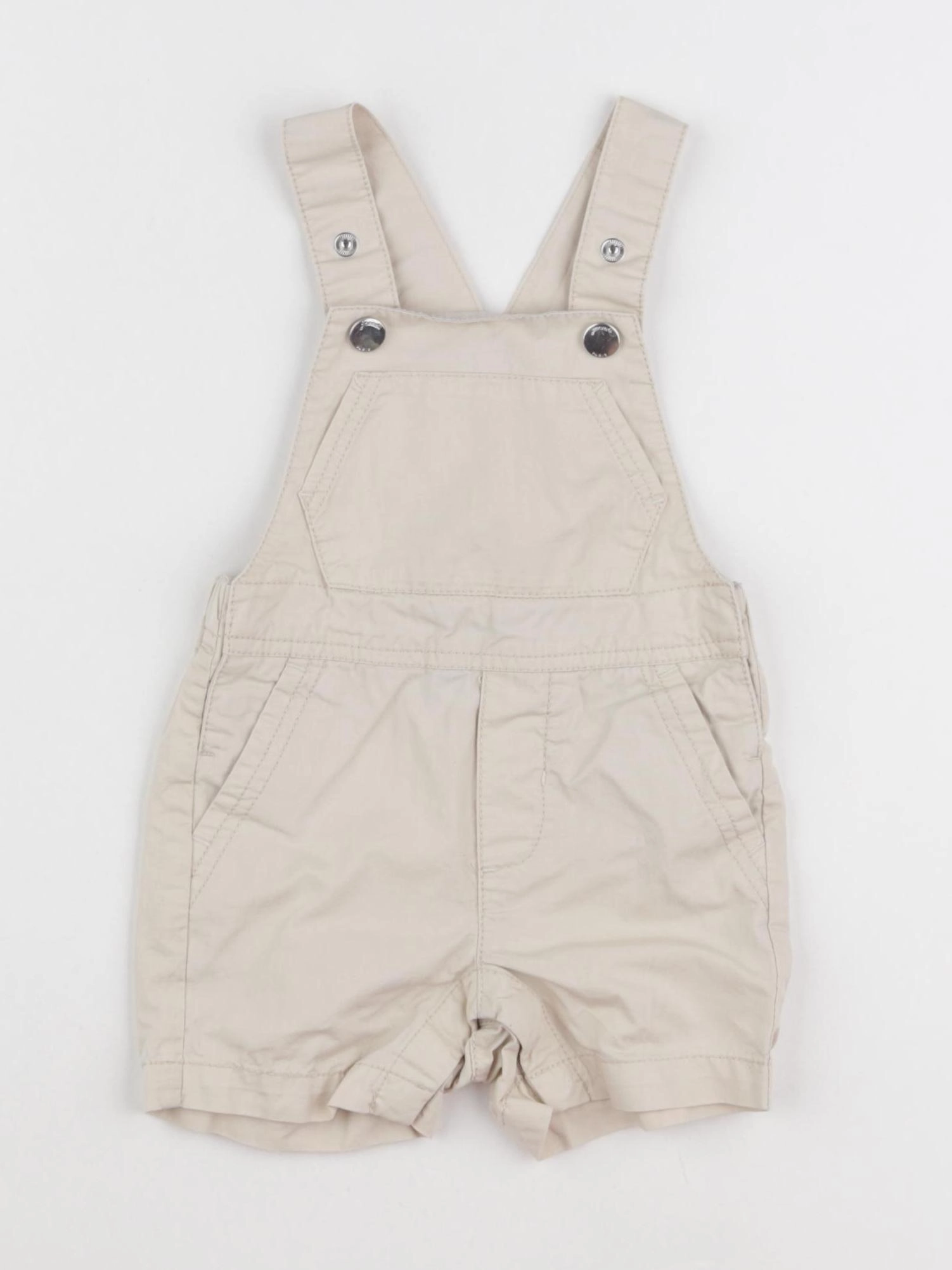 Jacadi - salopette beige - 6 mois