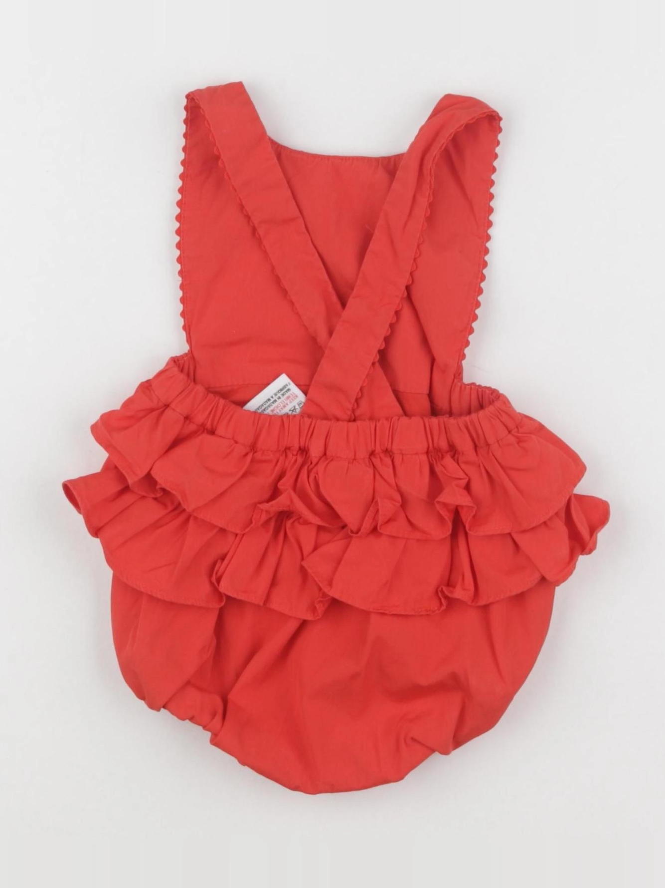 Jacadi - combinaison rouge - 6 mois