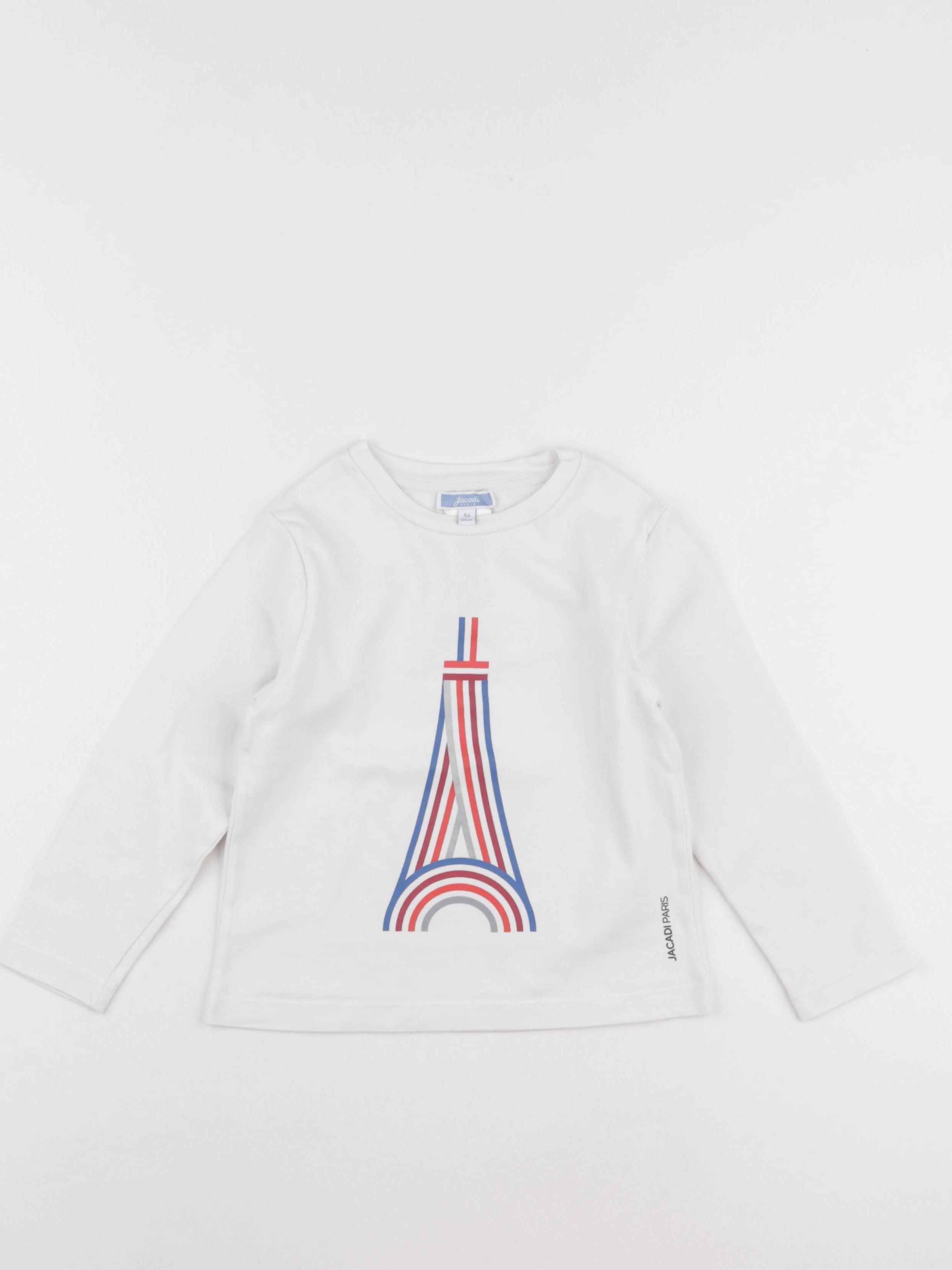 Jacadi - tee-shirt blanc - 4 ans