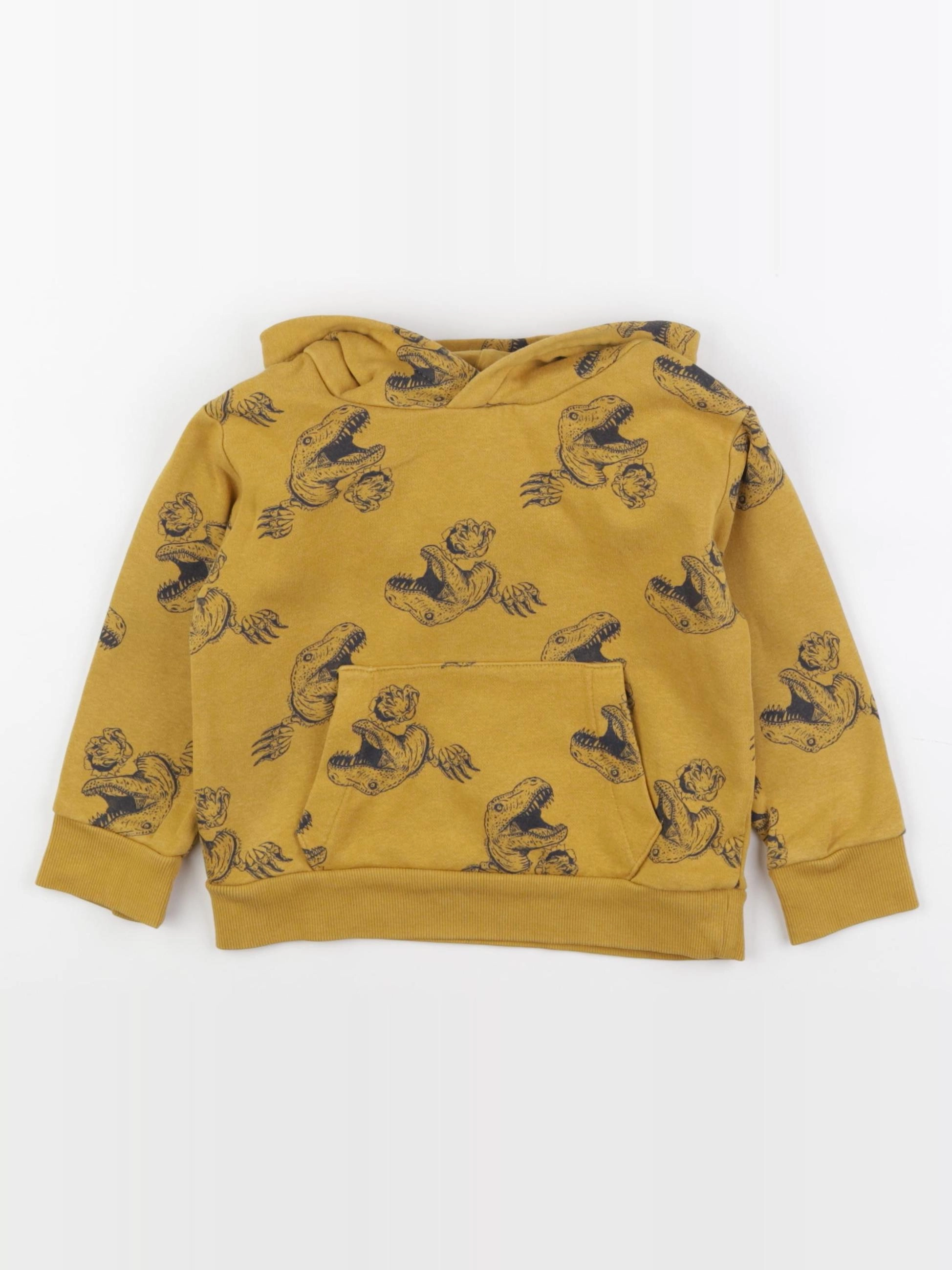 H&M - sweat jaune - 2 ans