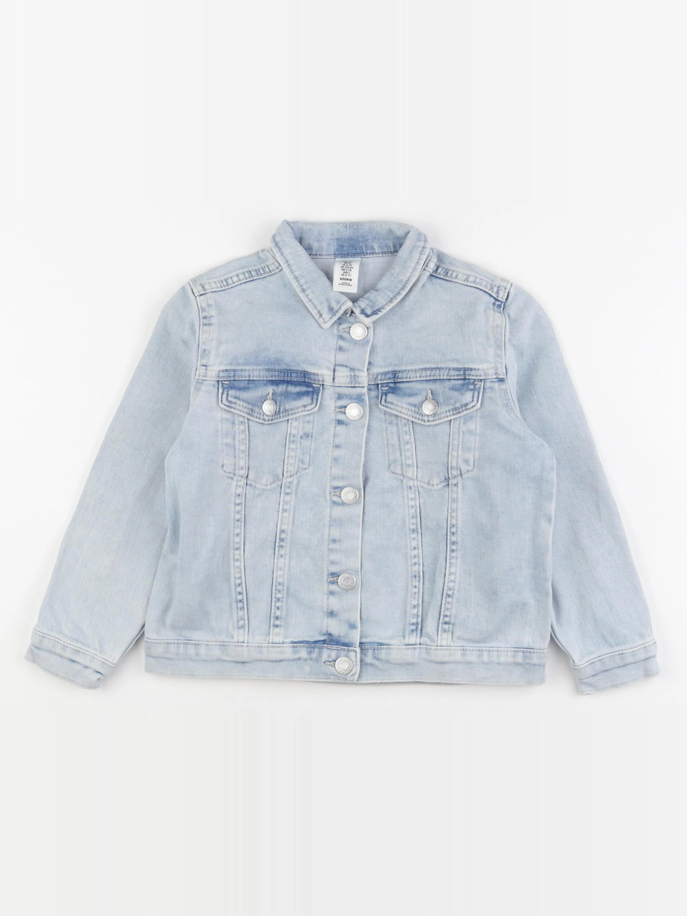 H&M - veste bleu - 6 ans