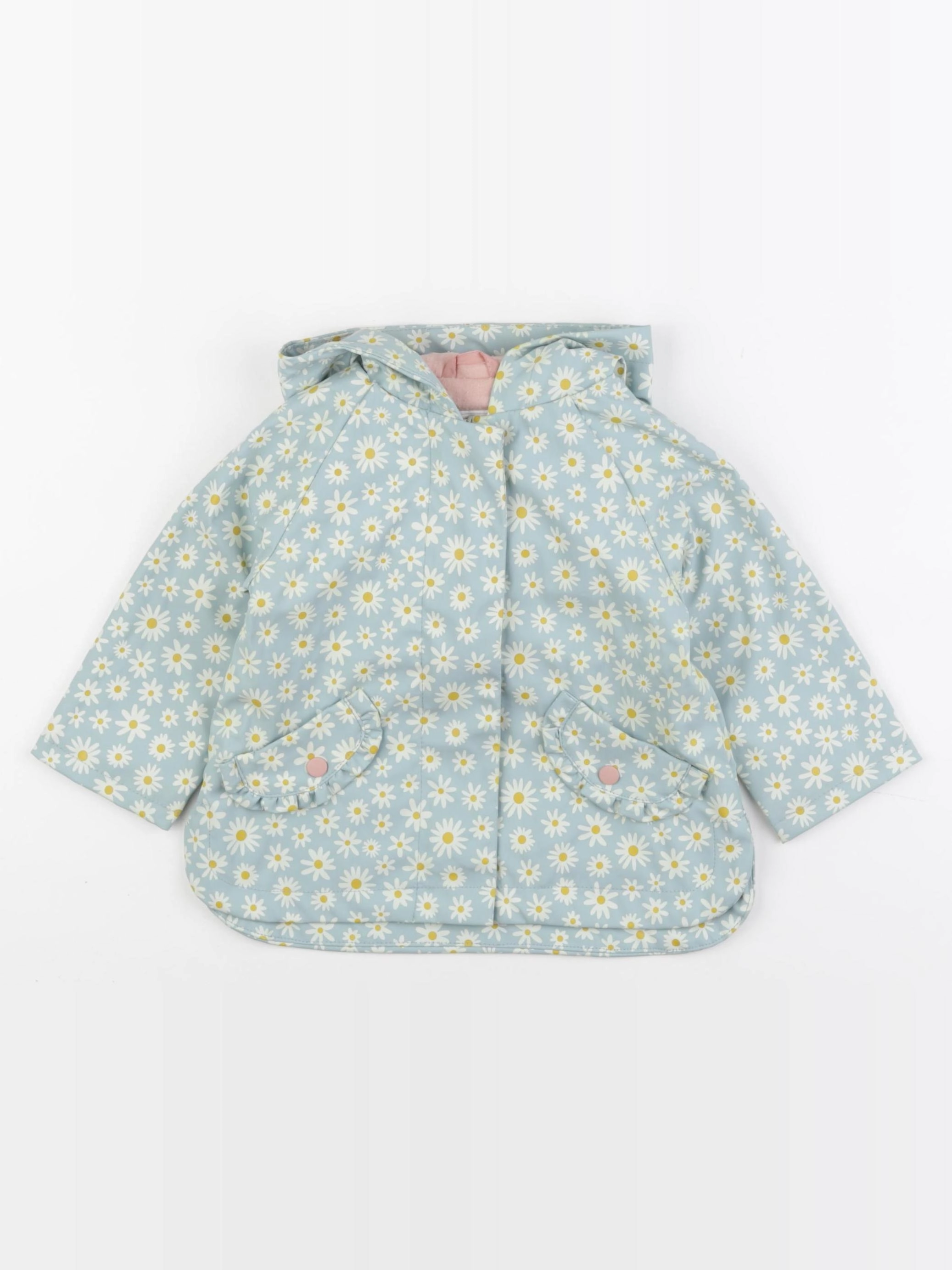 Vertbaudet - parka bleu - 12 mois