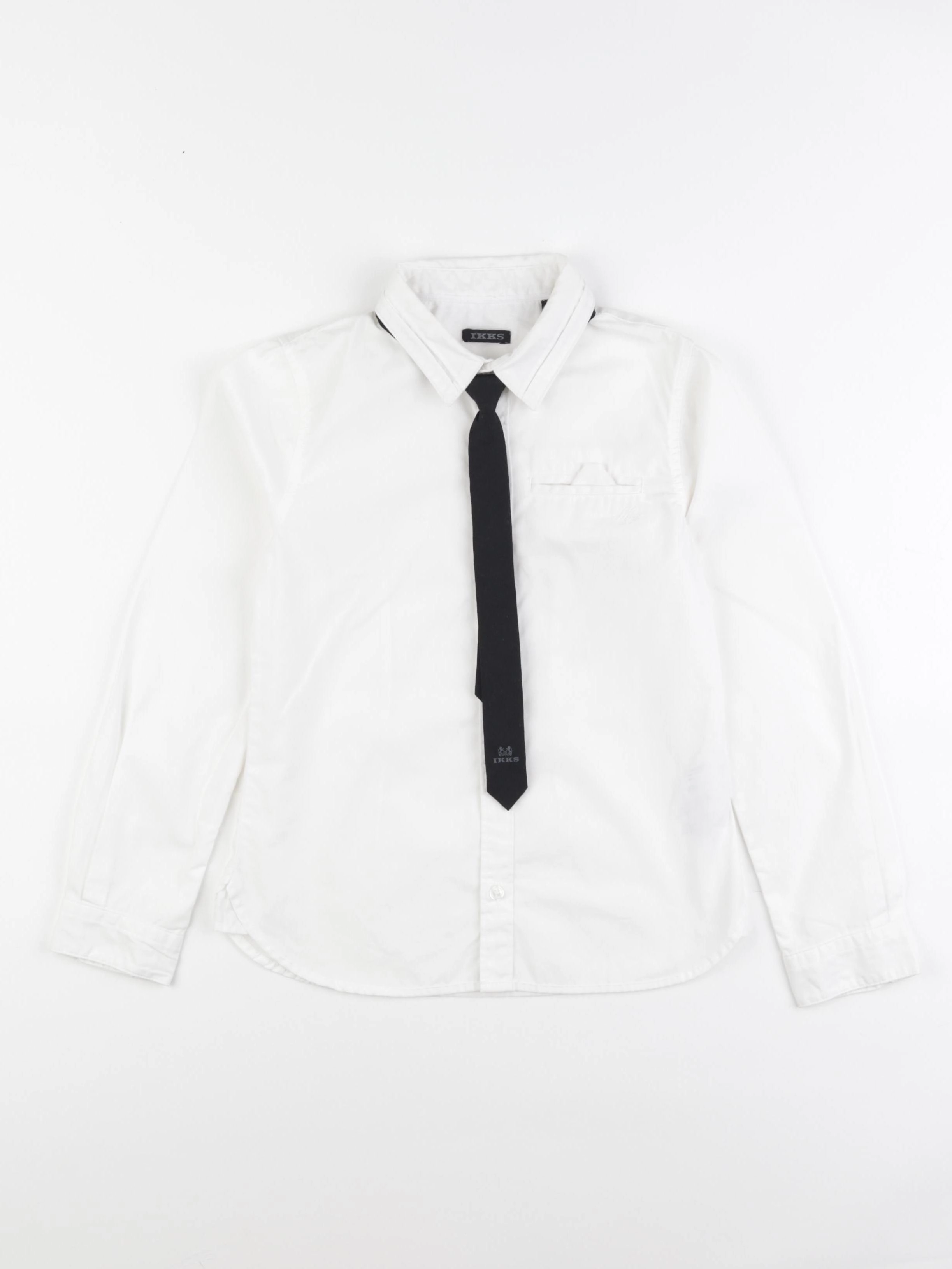 IKKS - chemise blanc - 8 ans