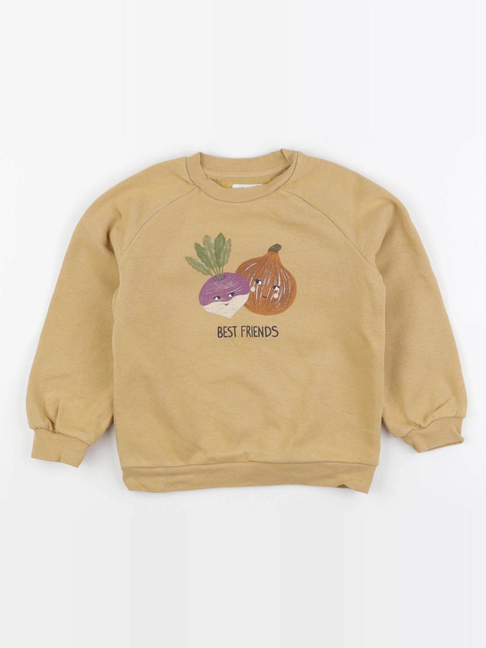 Vertbaudet - sweat jaune - 4 ans
