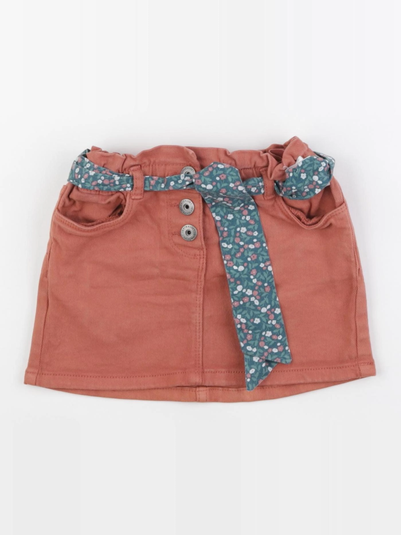 Vertbaudet - jupe rouge - 3 ans
