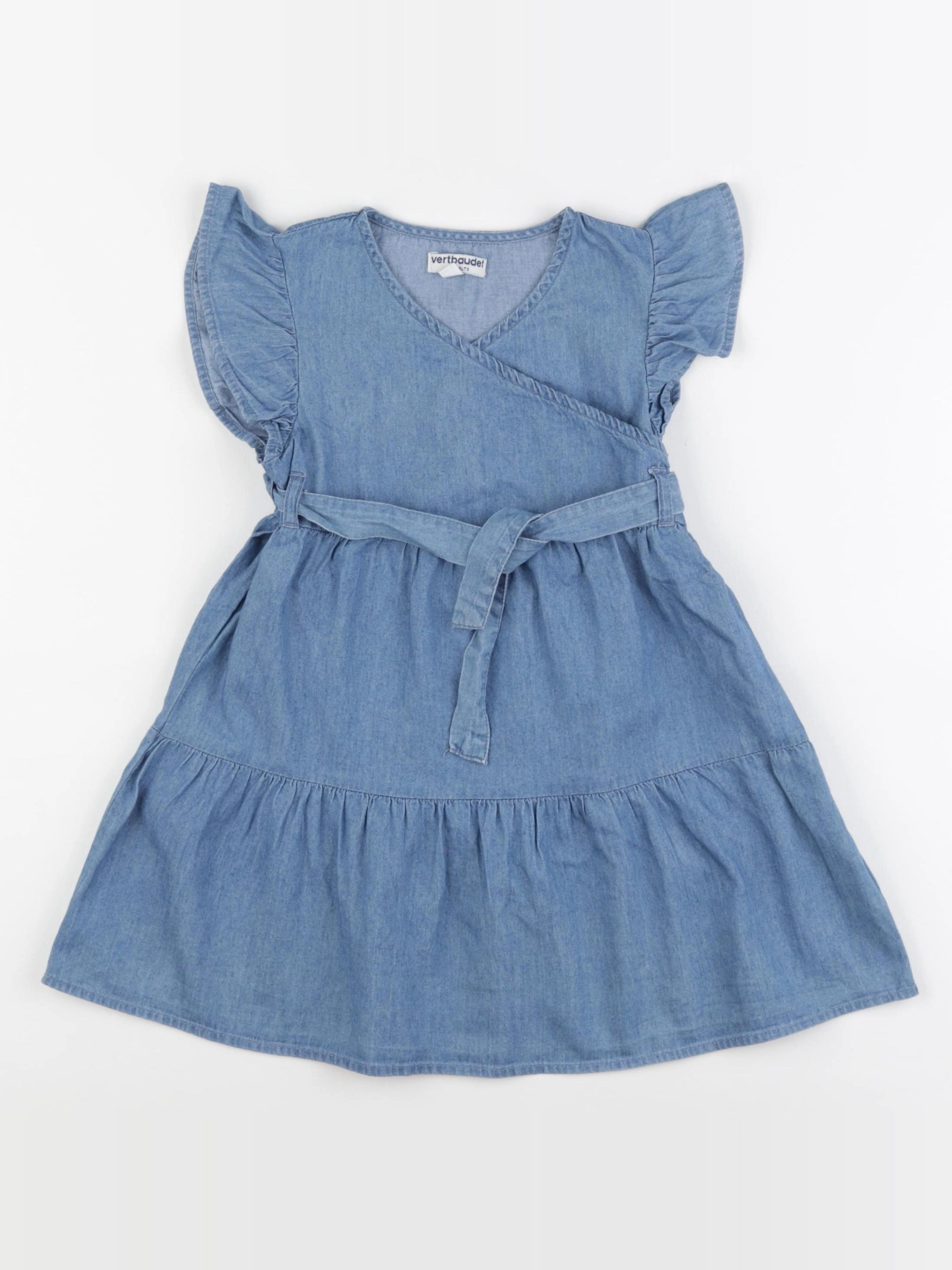 Vertbaudet - robe bleu - 4 ans