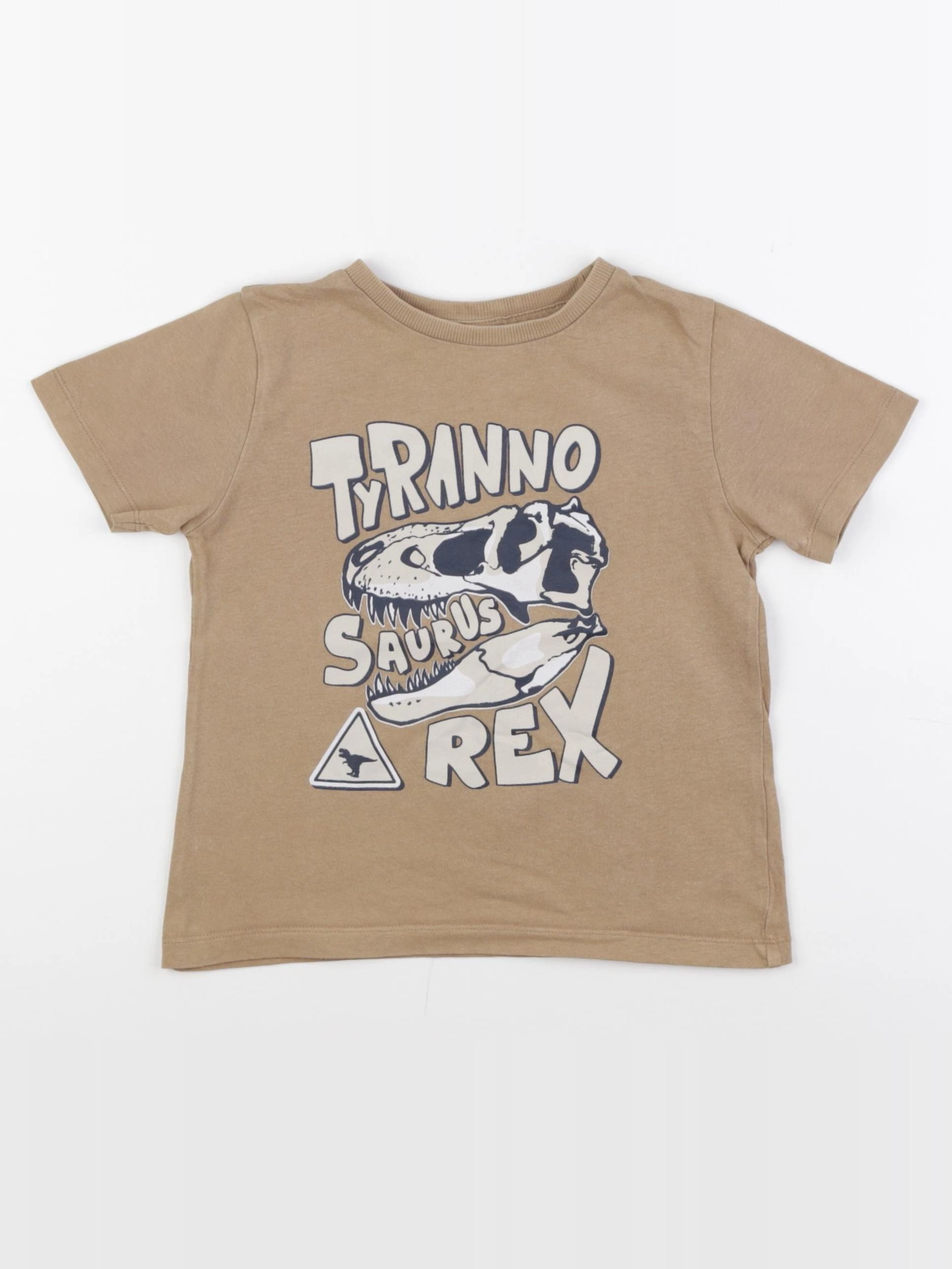 Vertbaudet - tee-shirt marron - 5 ans