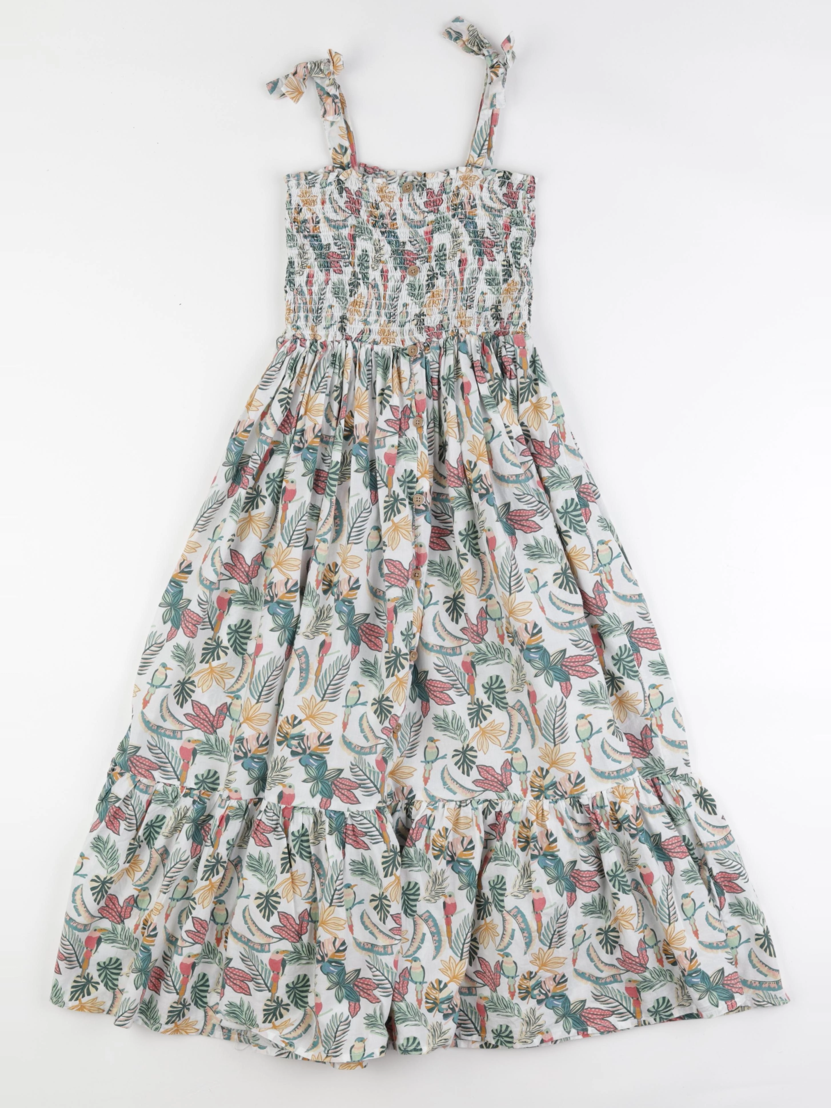 Vertbaudet - robe multicolore - 9 ans