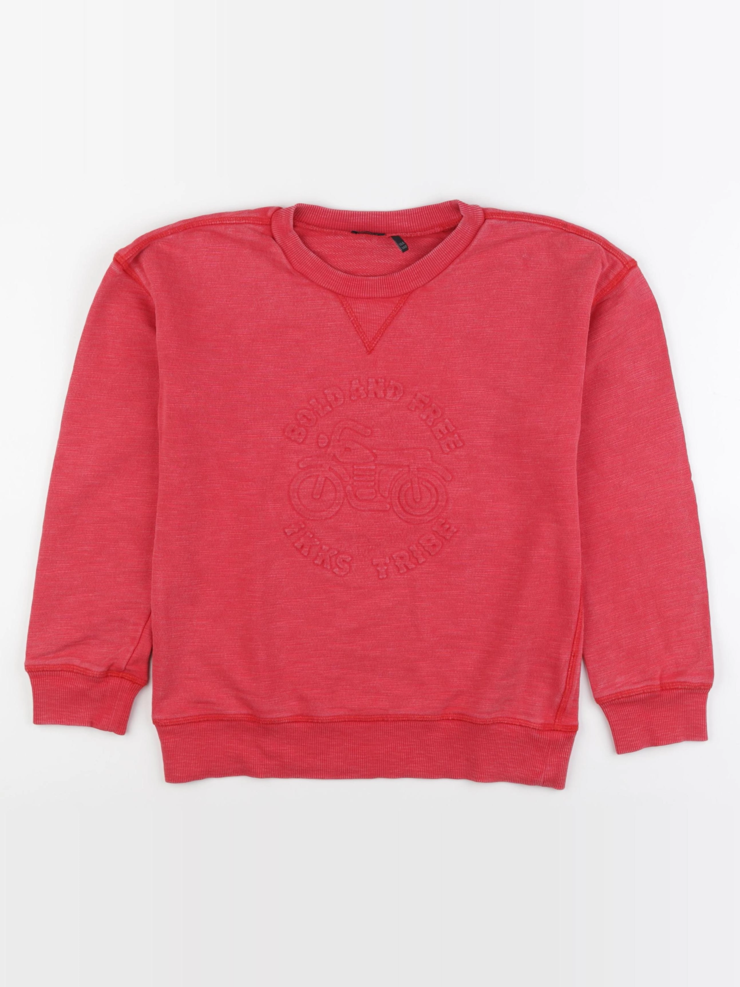 IKKS - sweat rouge - 10 ans