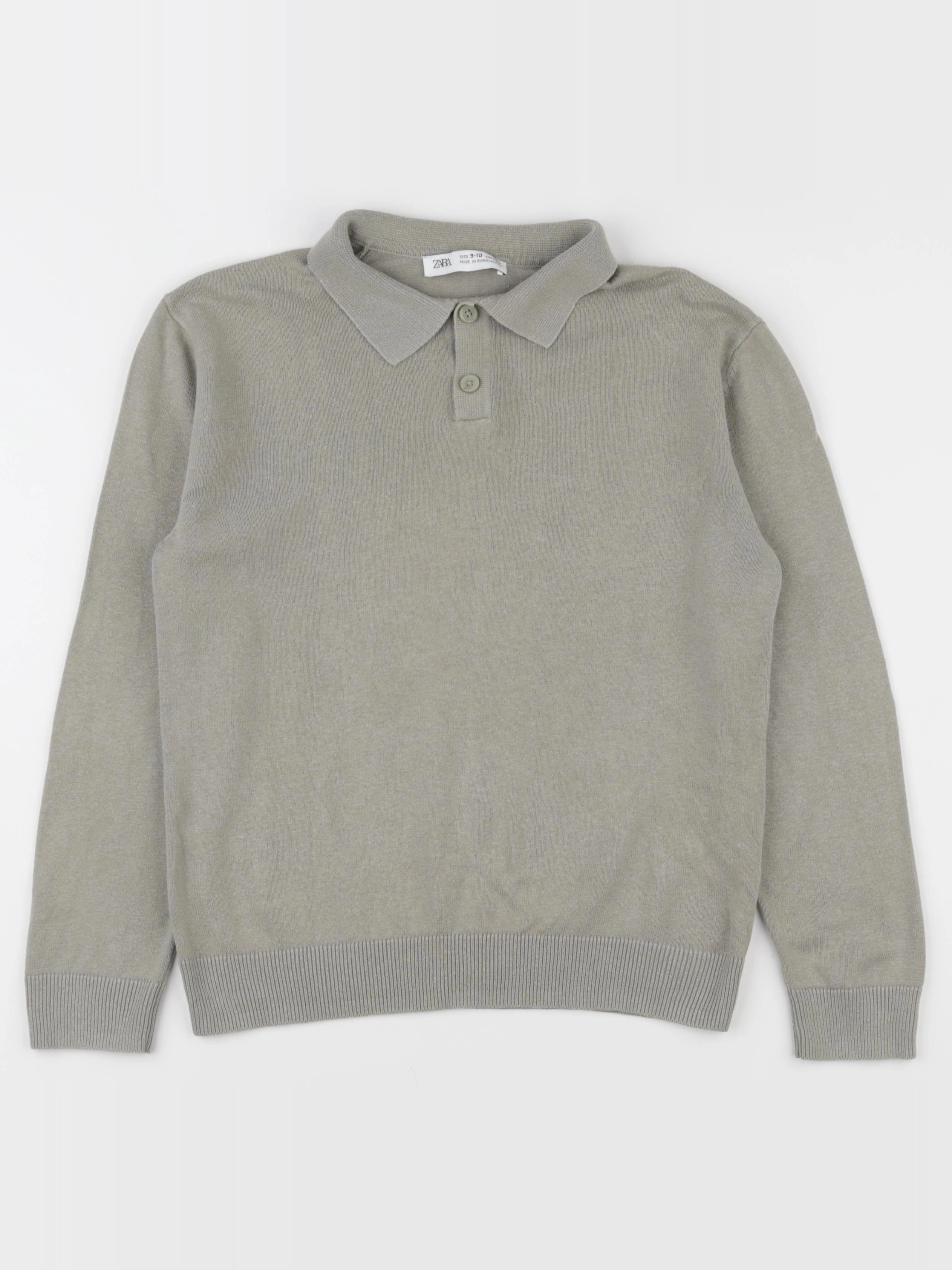 Zara - pull vert - 9/10 ans