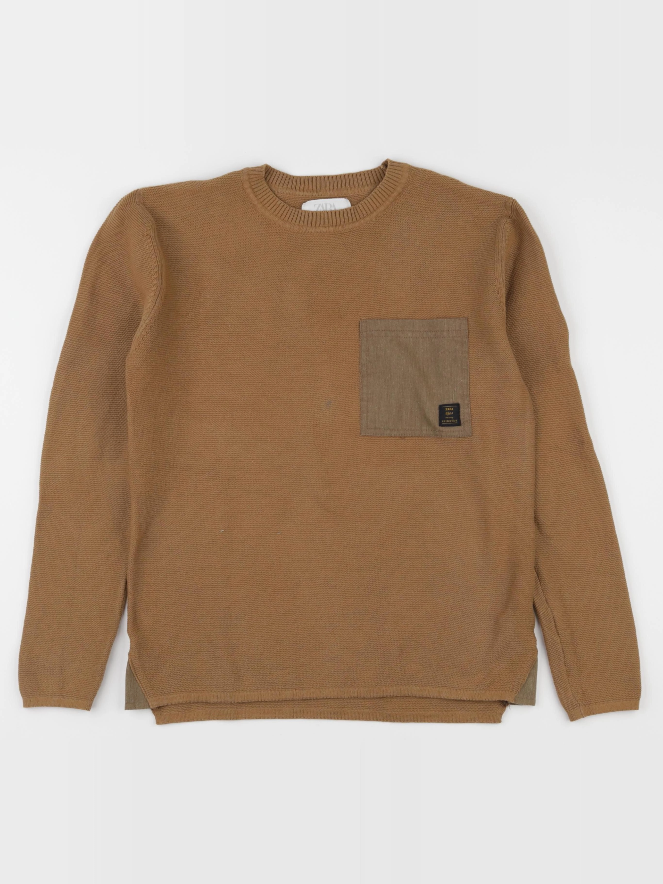 Zara - pull marron - 10 ans