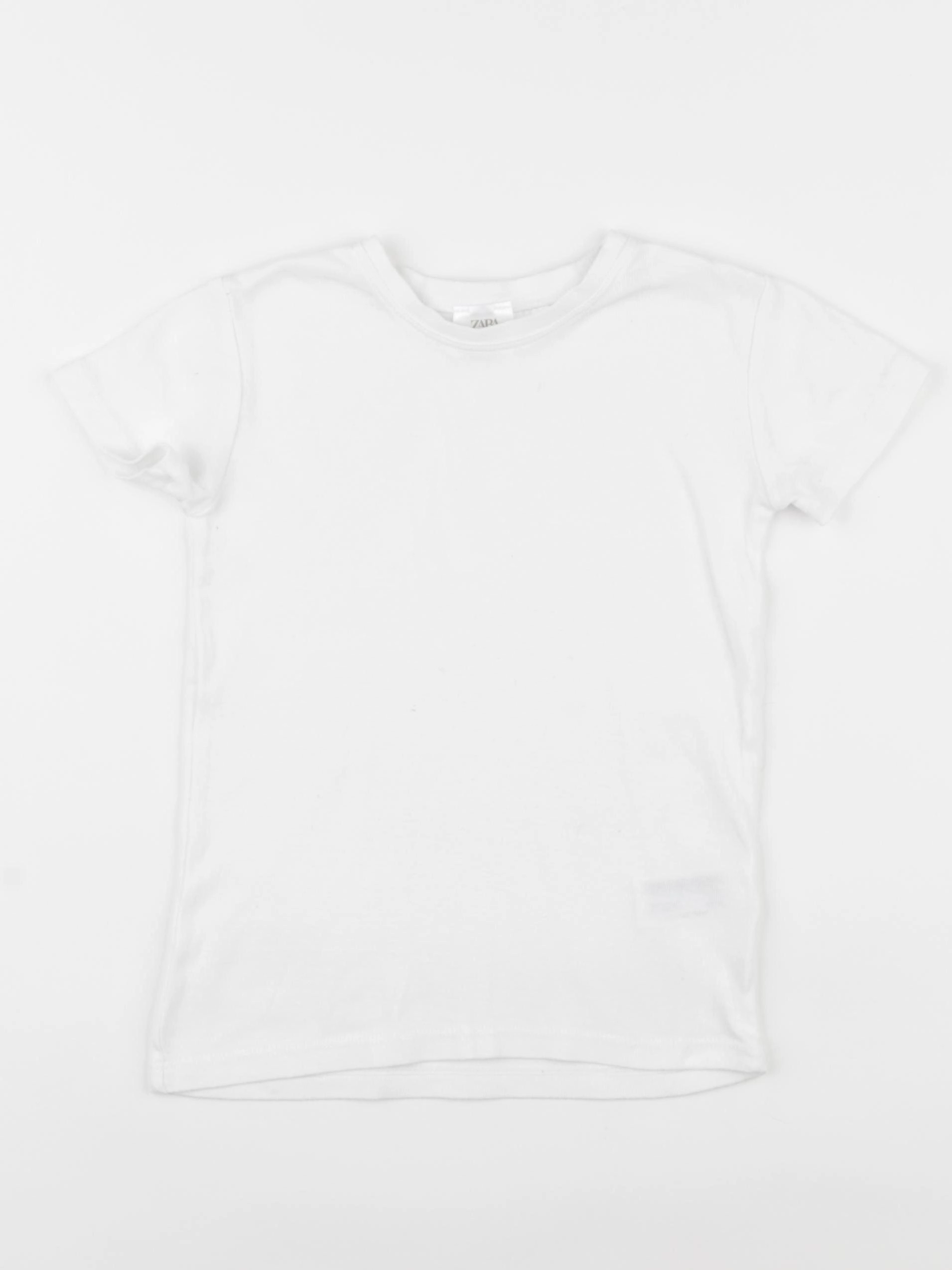 Zara - tee-shirt blanc - 5 ans