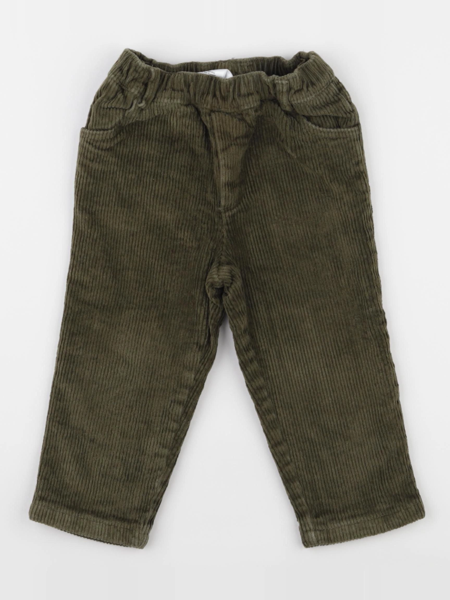 Jacadi - pantalon vert - 24 mois