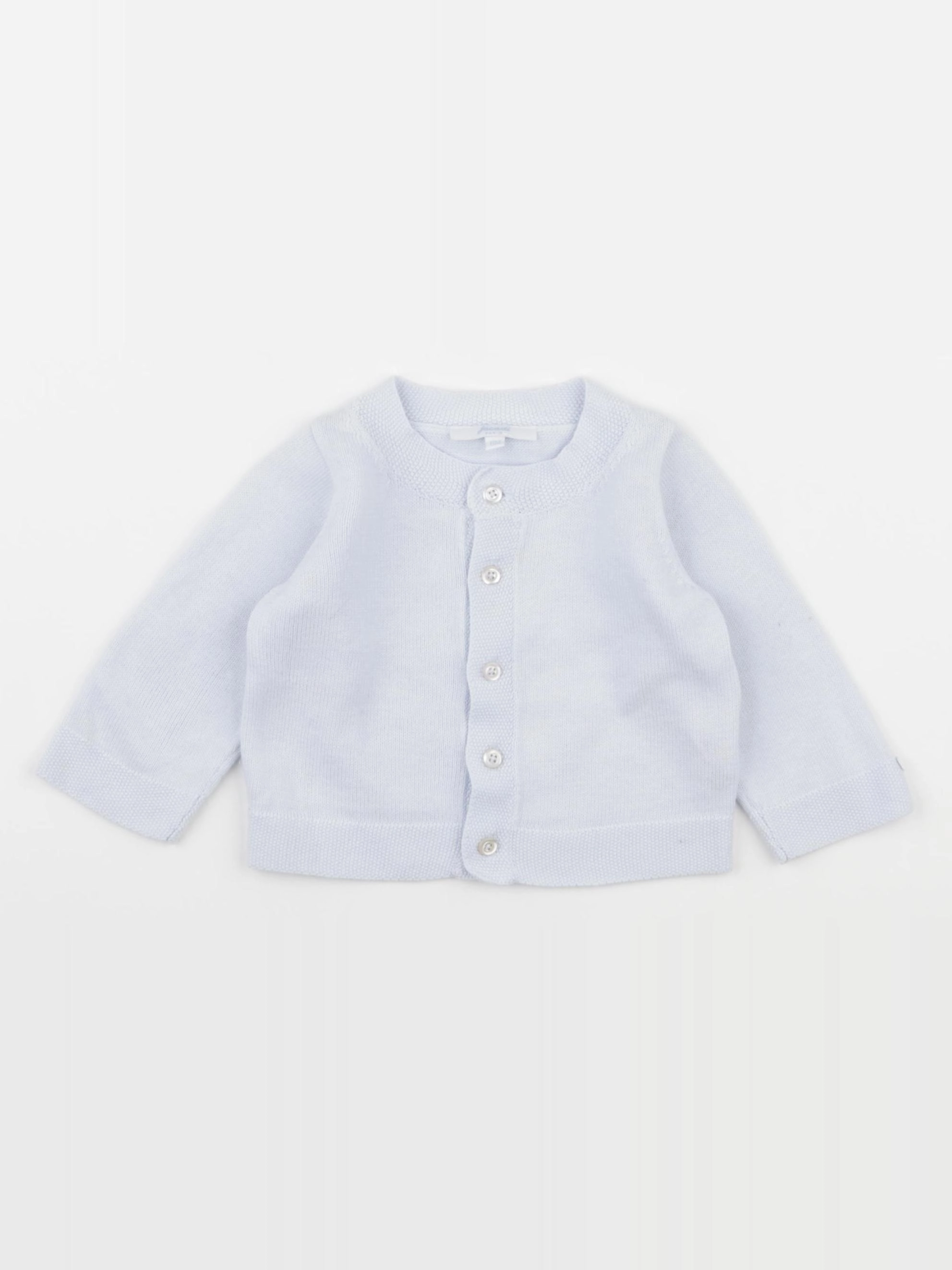 Jacadi - gilet bleu - 6 mois