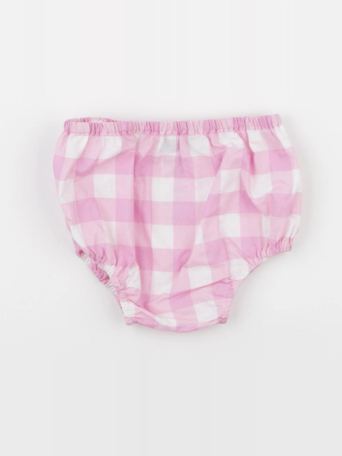 Jacadi - bloomer blanc, rose - 6 mois