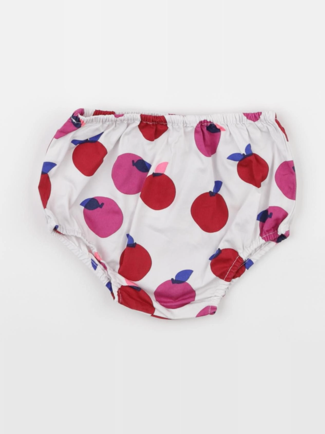 Jacadi - bloomer blanc, rose, rouge - 6 mois