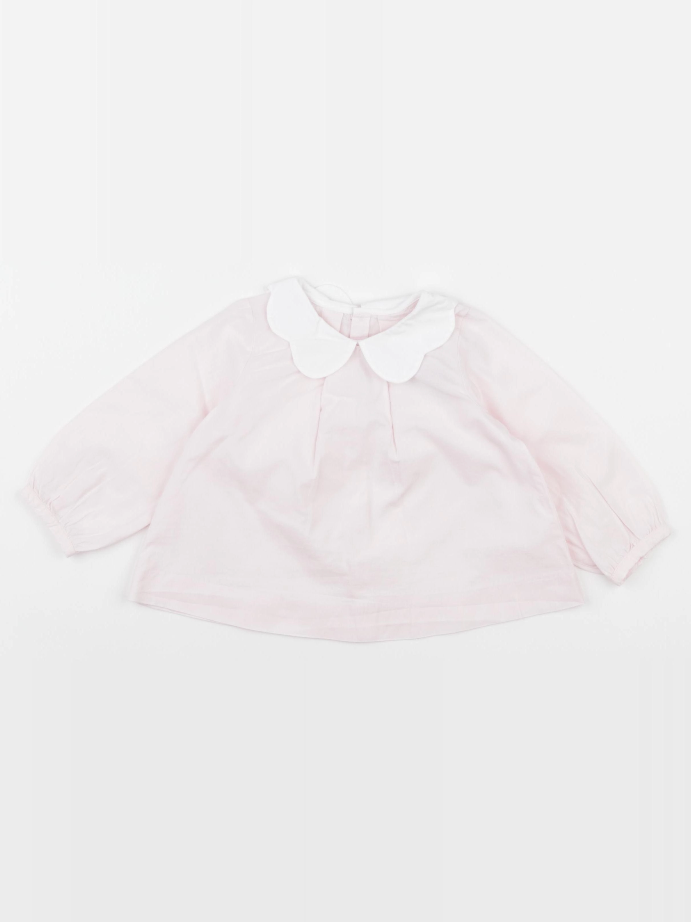 Jacadi - blouse rose - 12 mois