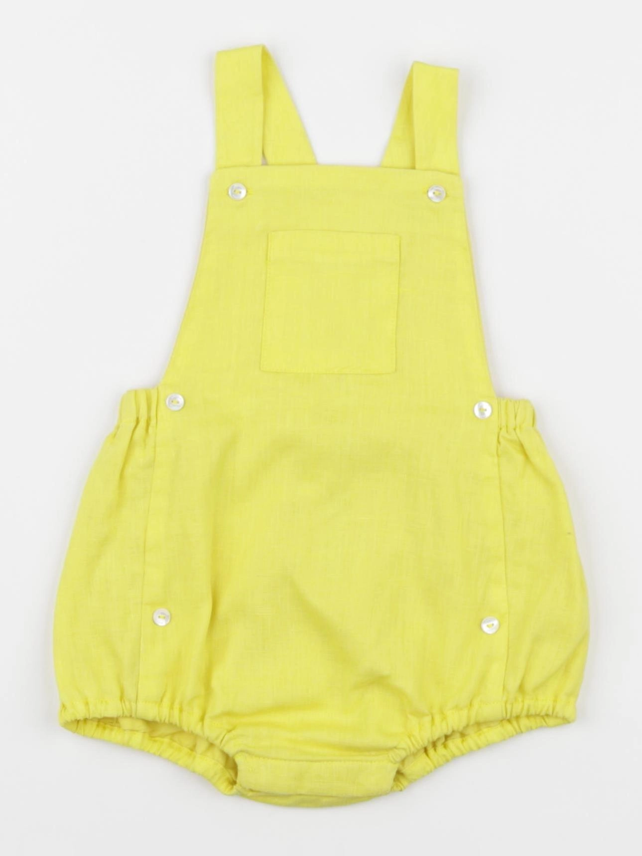Jacadi - salopette jaune - 6 mois