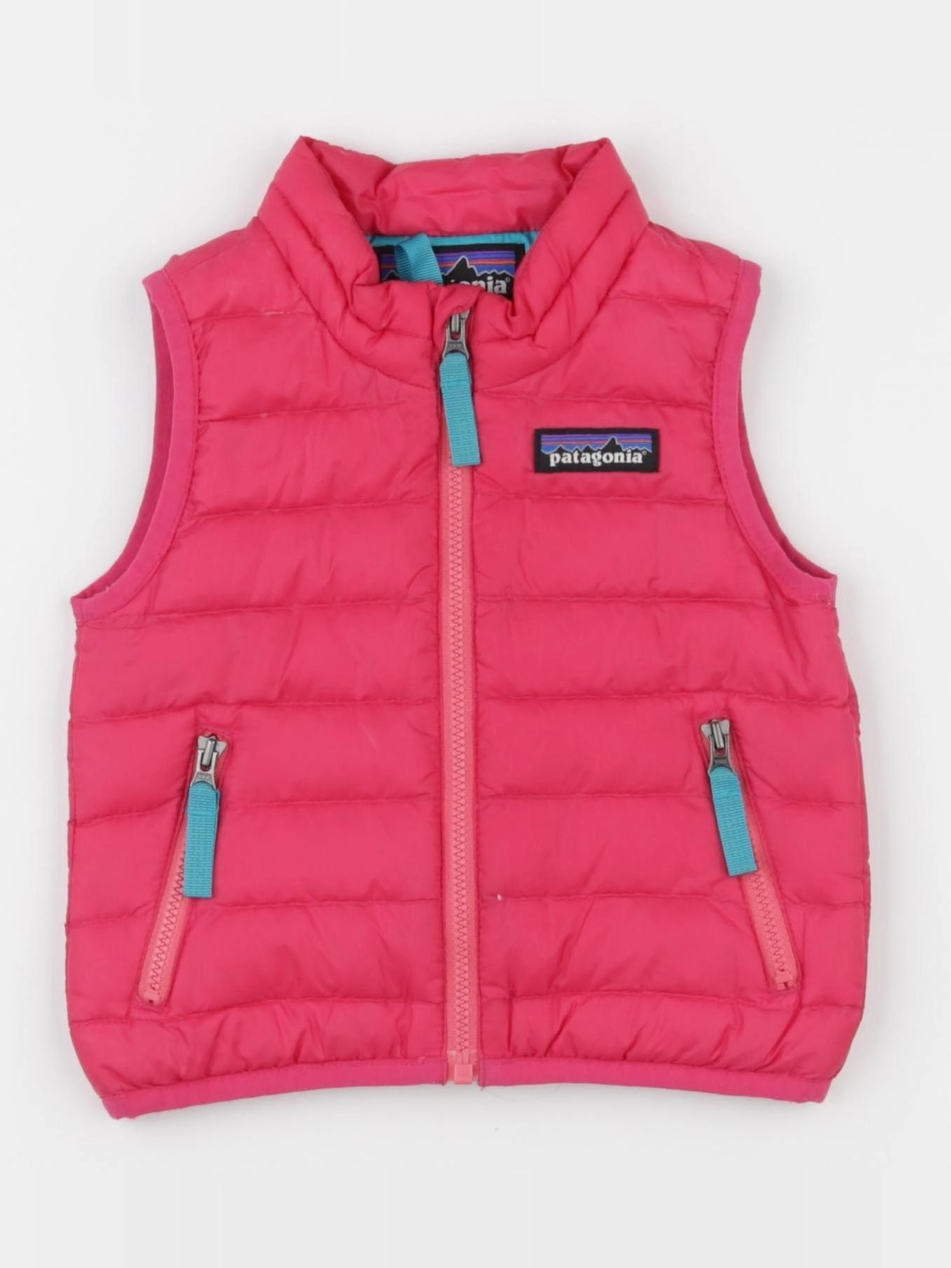 Patagonia - doudoune rose - 3/6 mois
