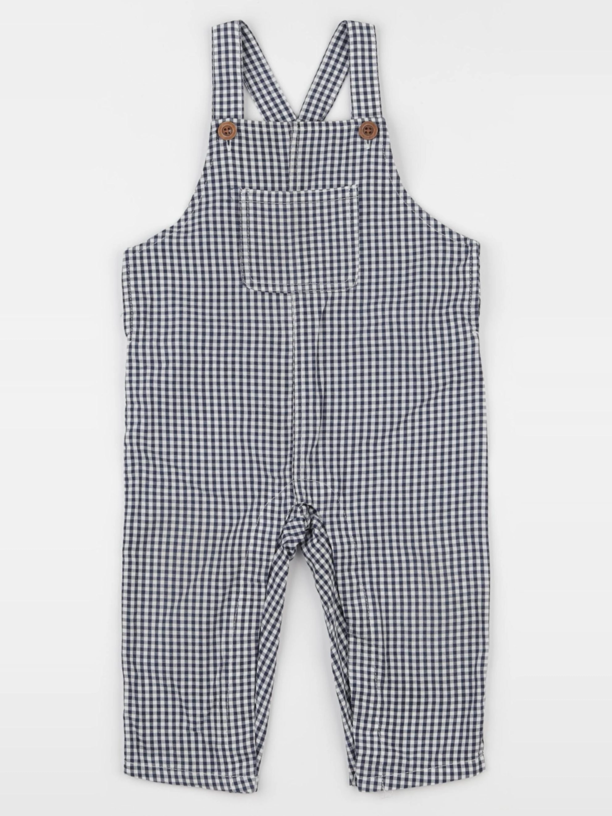 Boutchou - salopette bleu, blanc - 12 mois