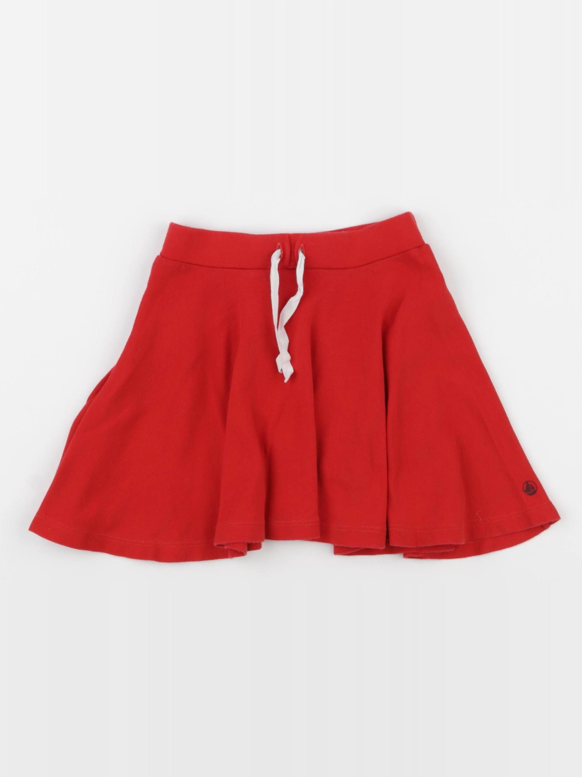 Petit Bateau - jupe rouge - 6 ans