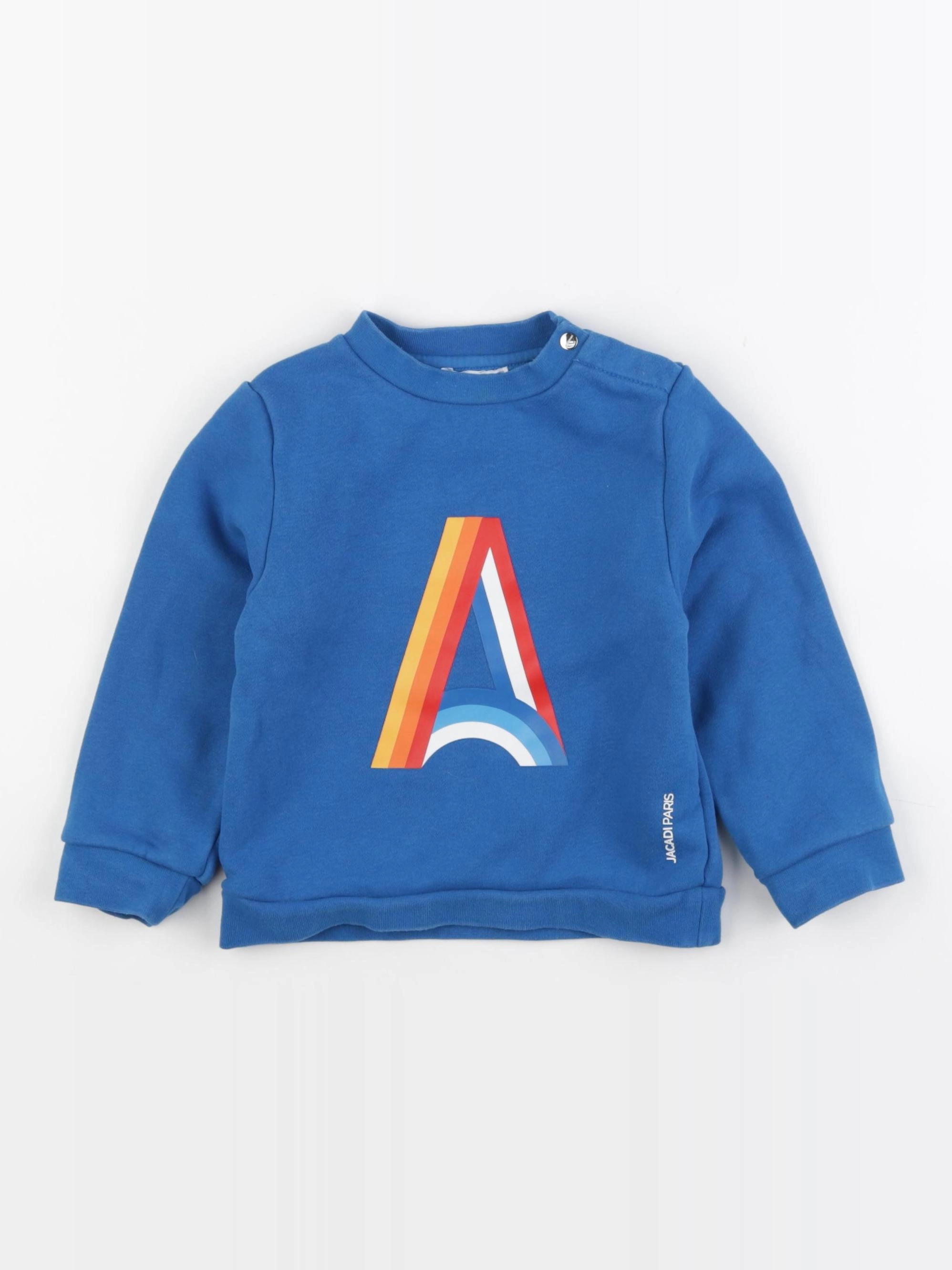 Jacadi - sweat bleu - 36 mois