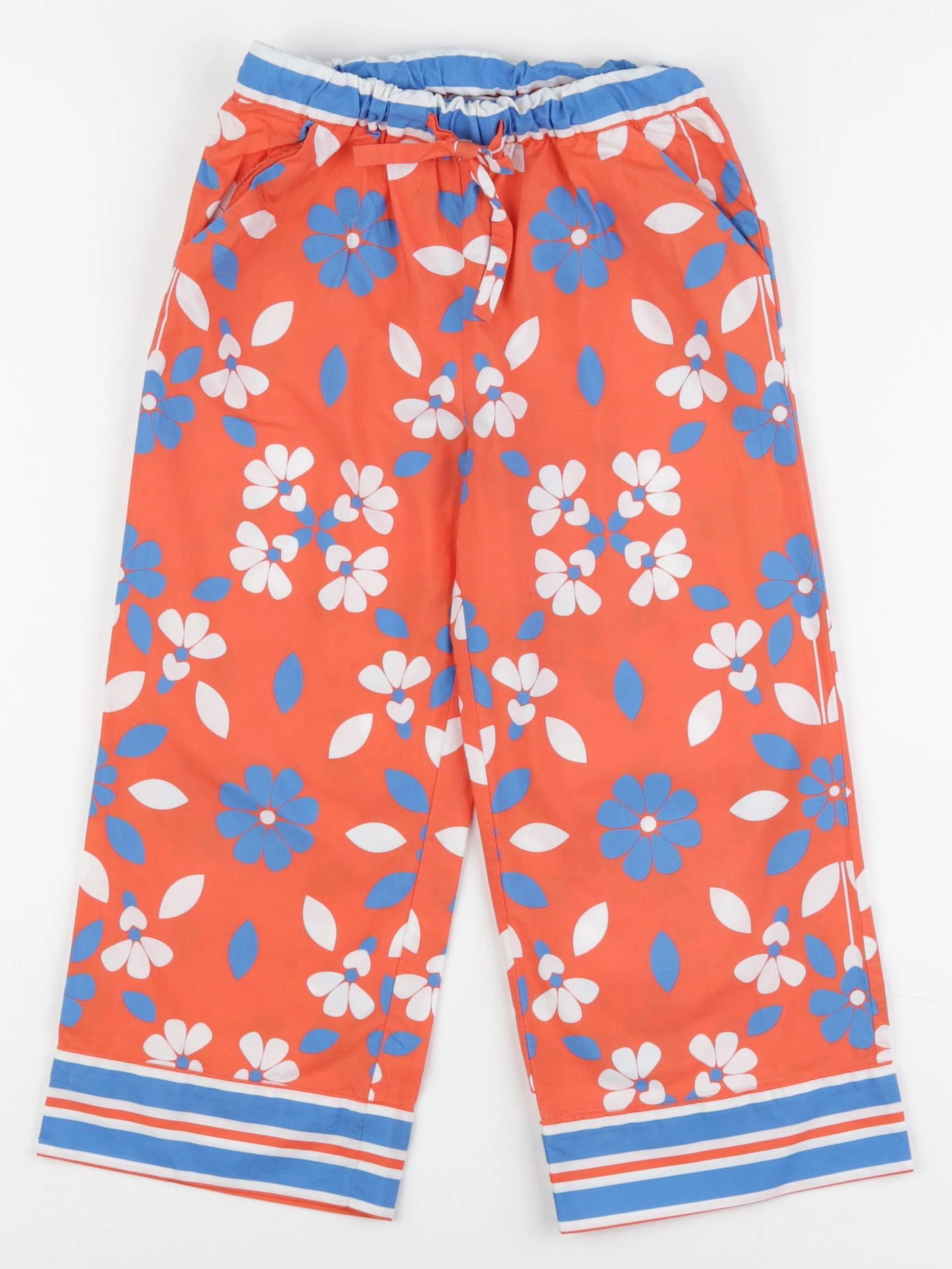 Jacadi - pantalon rouge, bleu - 6 ans