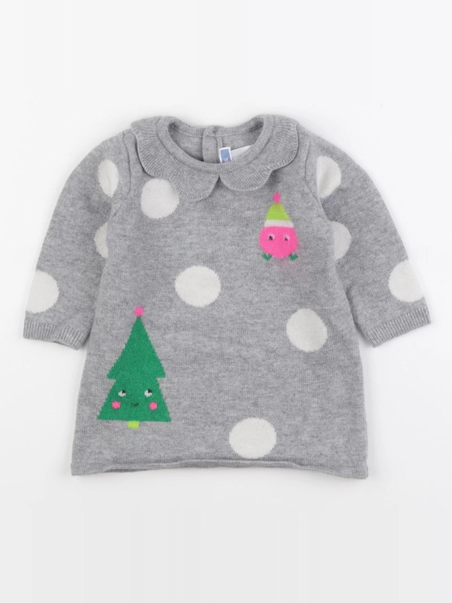 Jacadi - robe gris - 6 mois
