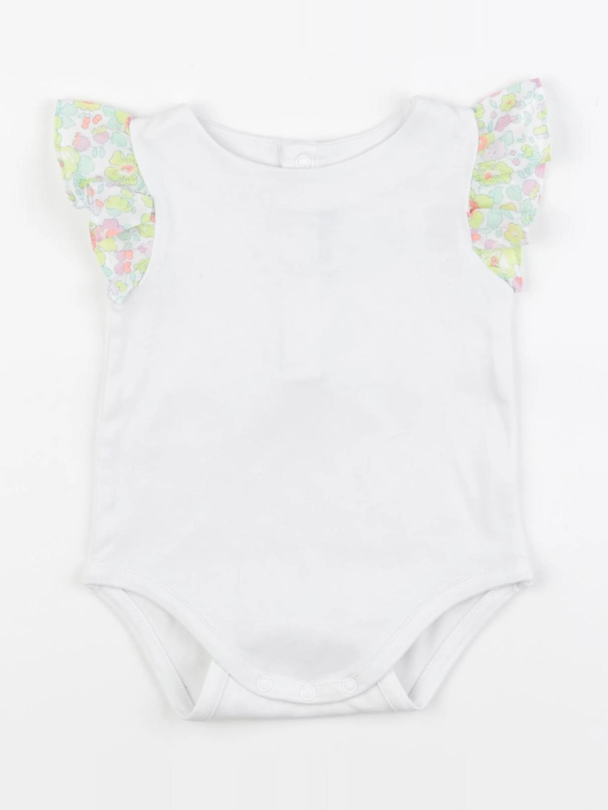 Jacadi - body à col blanc - 6 mois