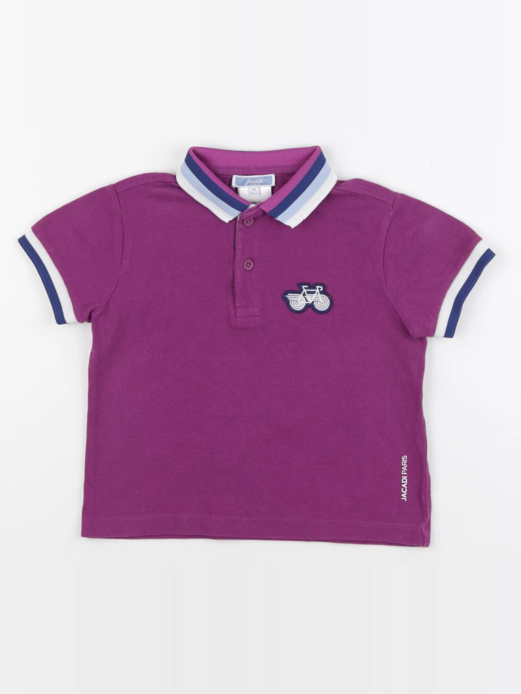Jacadi - polo violet - 4 ans