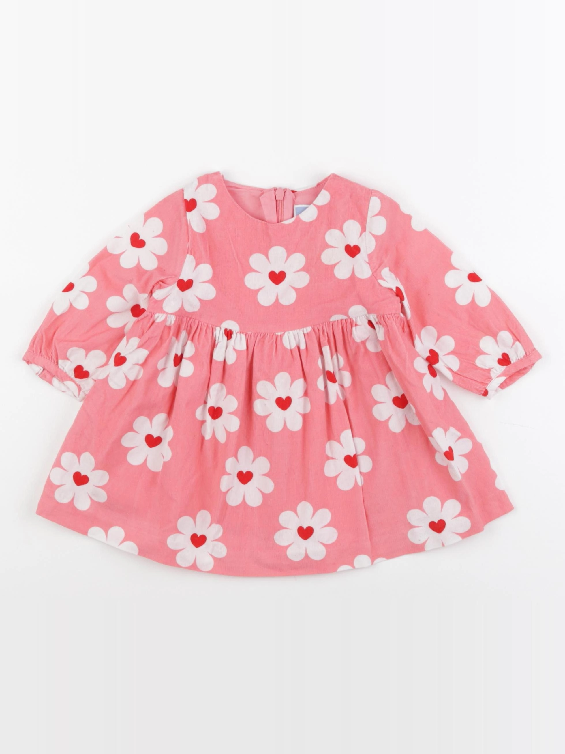 Jacadi - robe rose - 6 mois