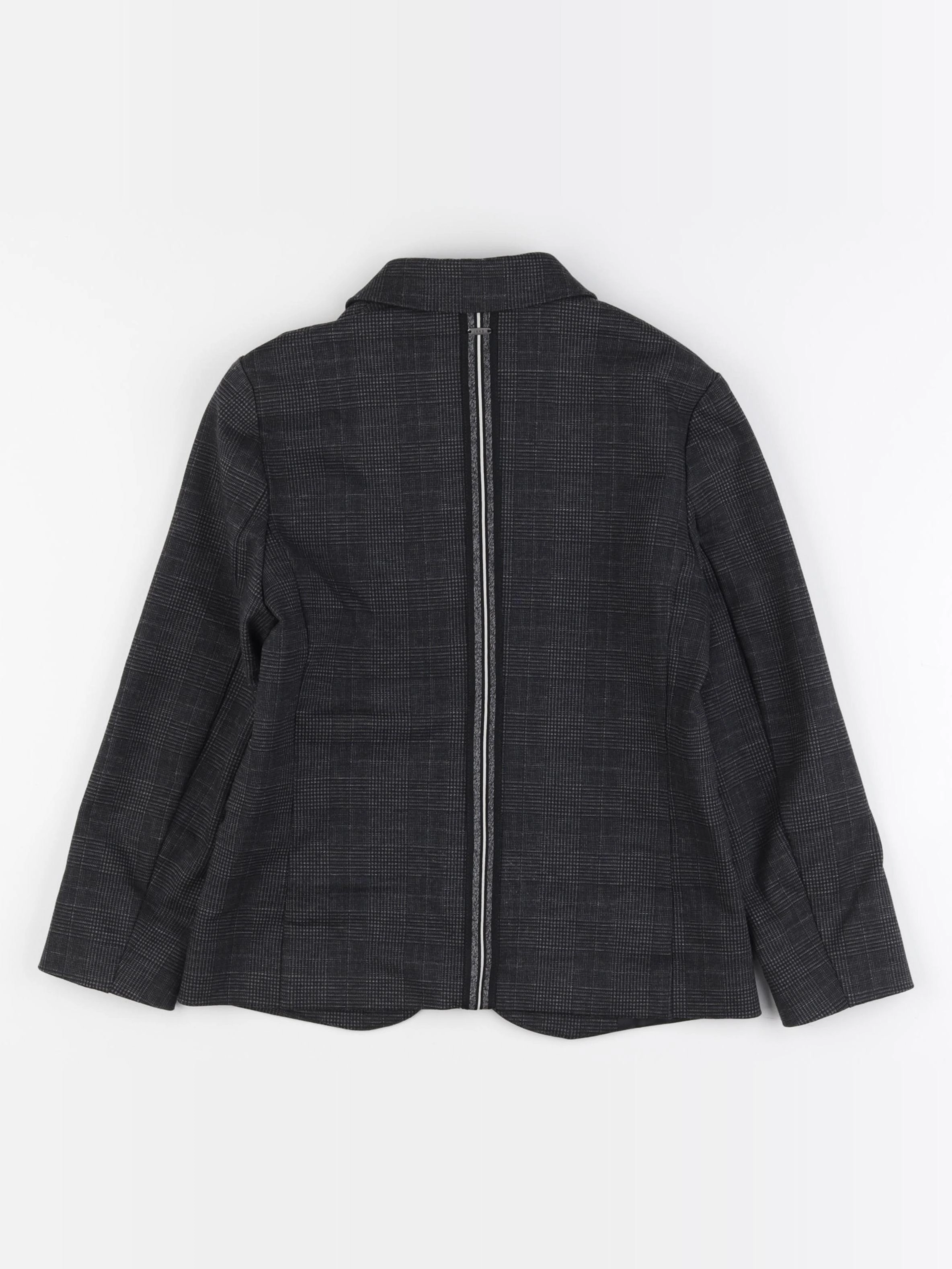 IKKS - veste imprimé au dos noir, gris - 8 ans