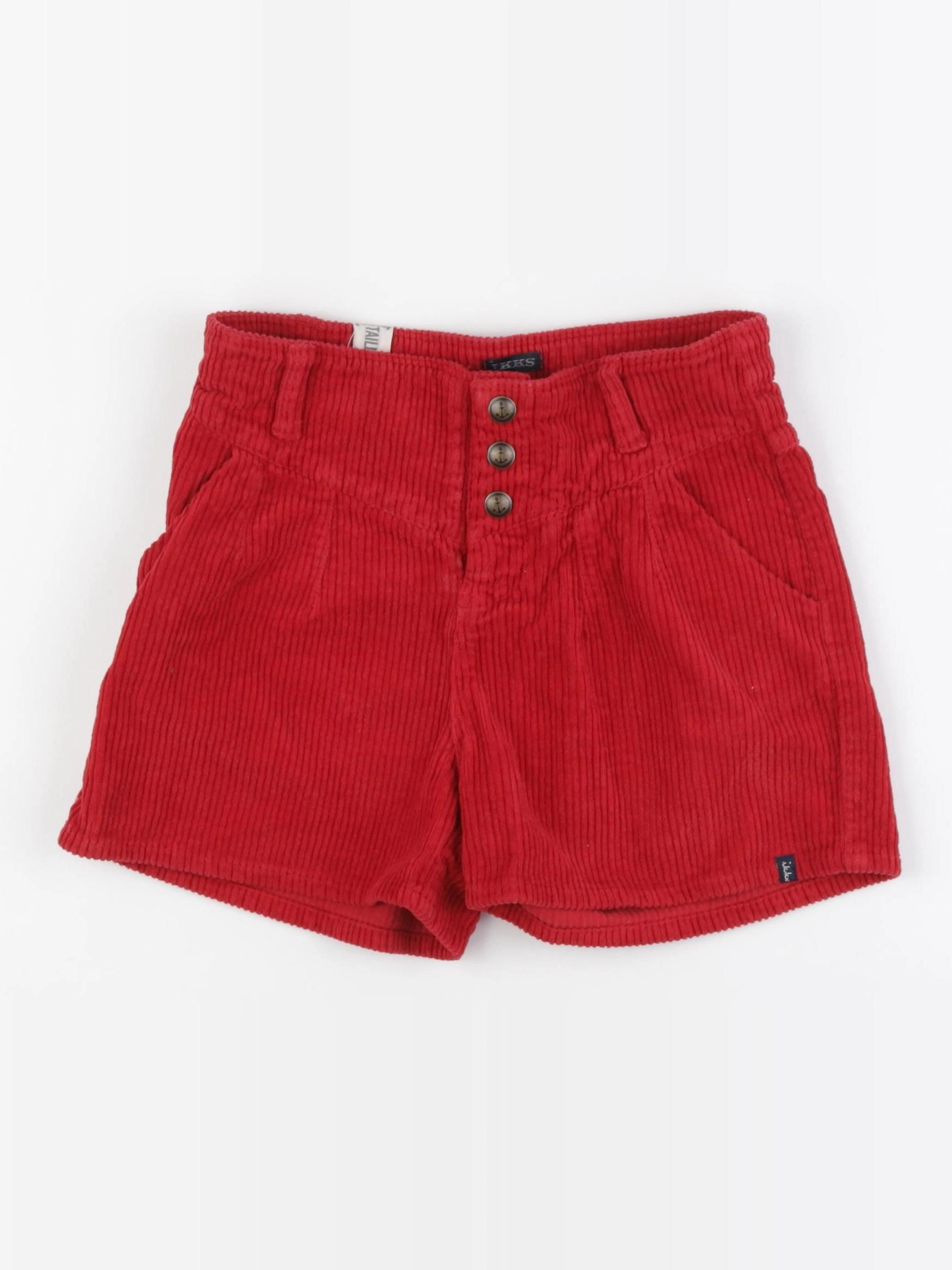 IKKS - short rouge - 8 ans