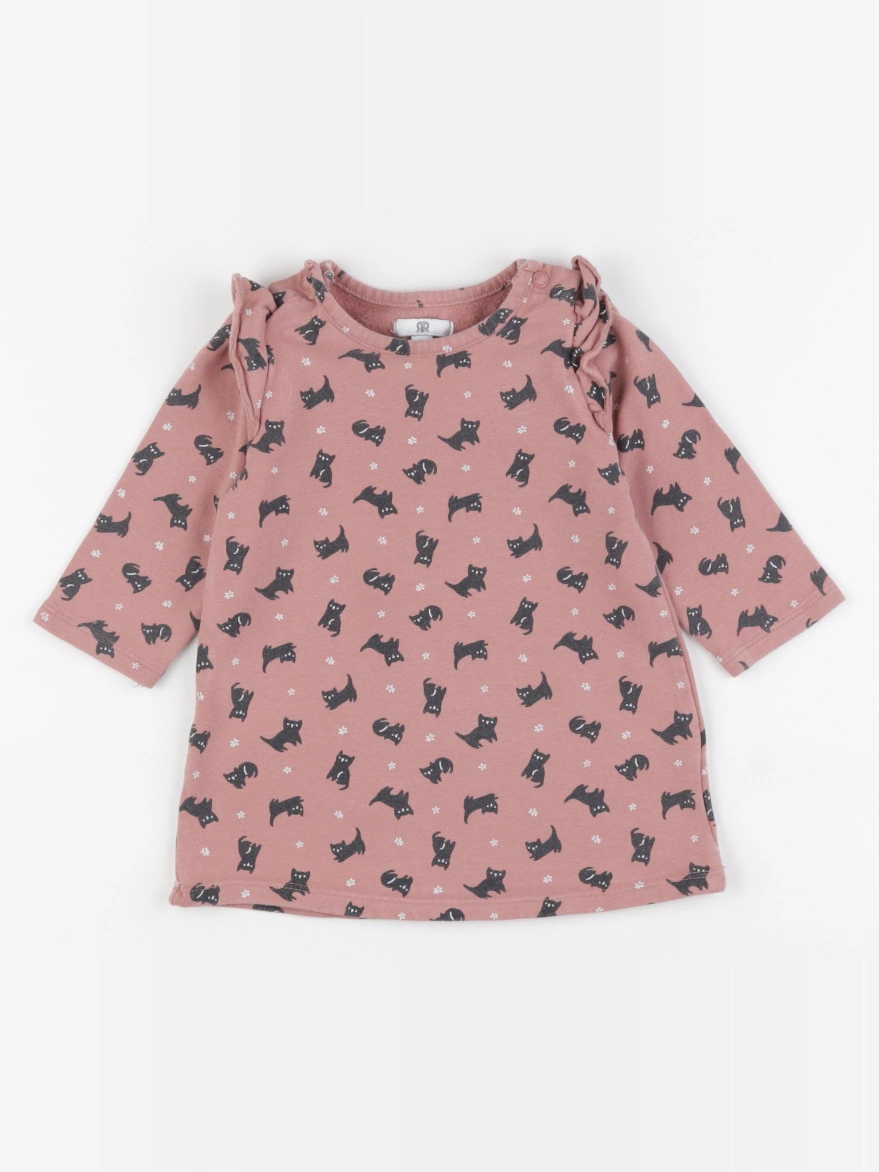 La Redoute - robe rose - 6 mois