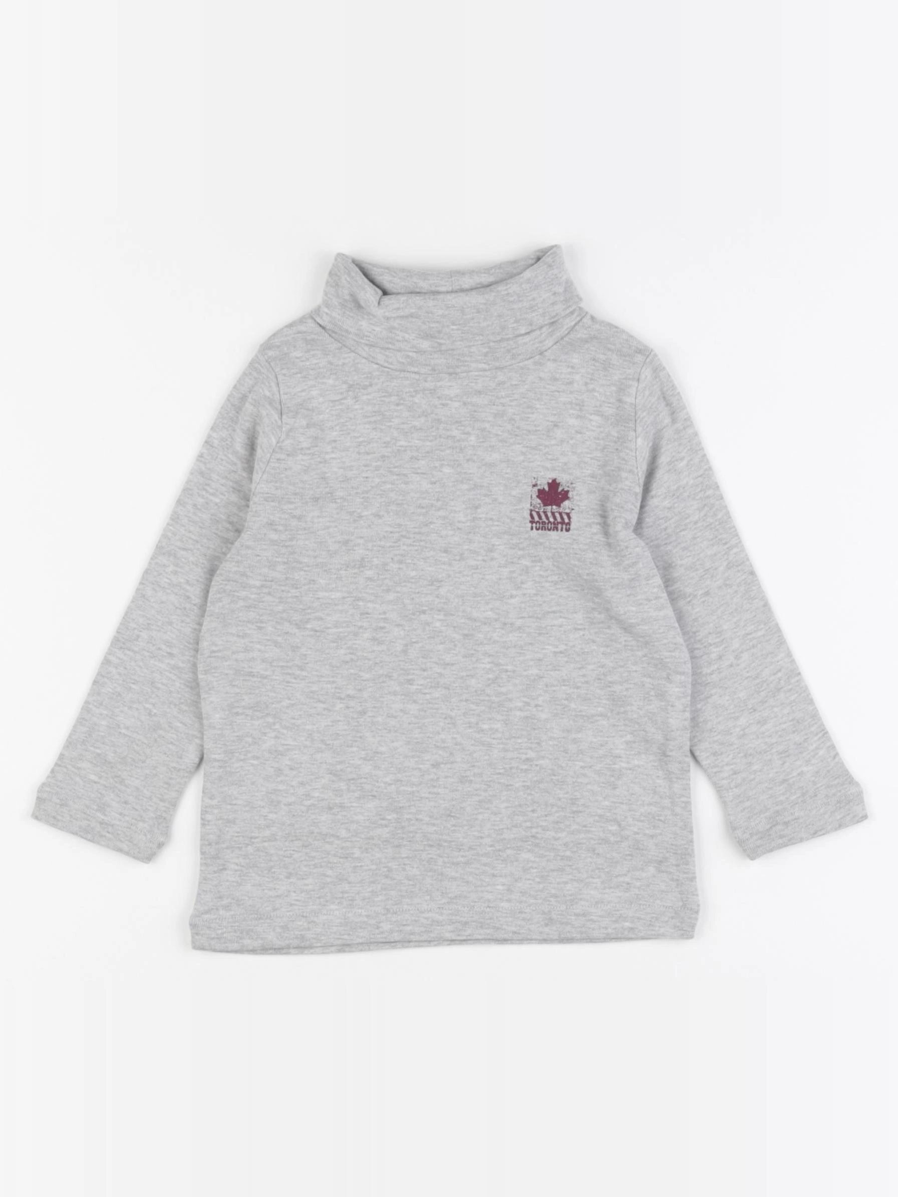 Vertbaudet - sous-pull gris - 2 ans