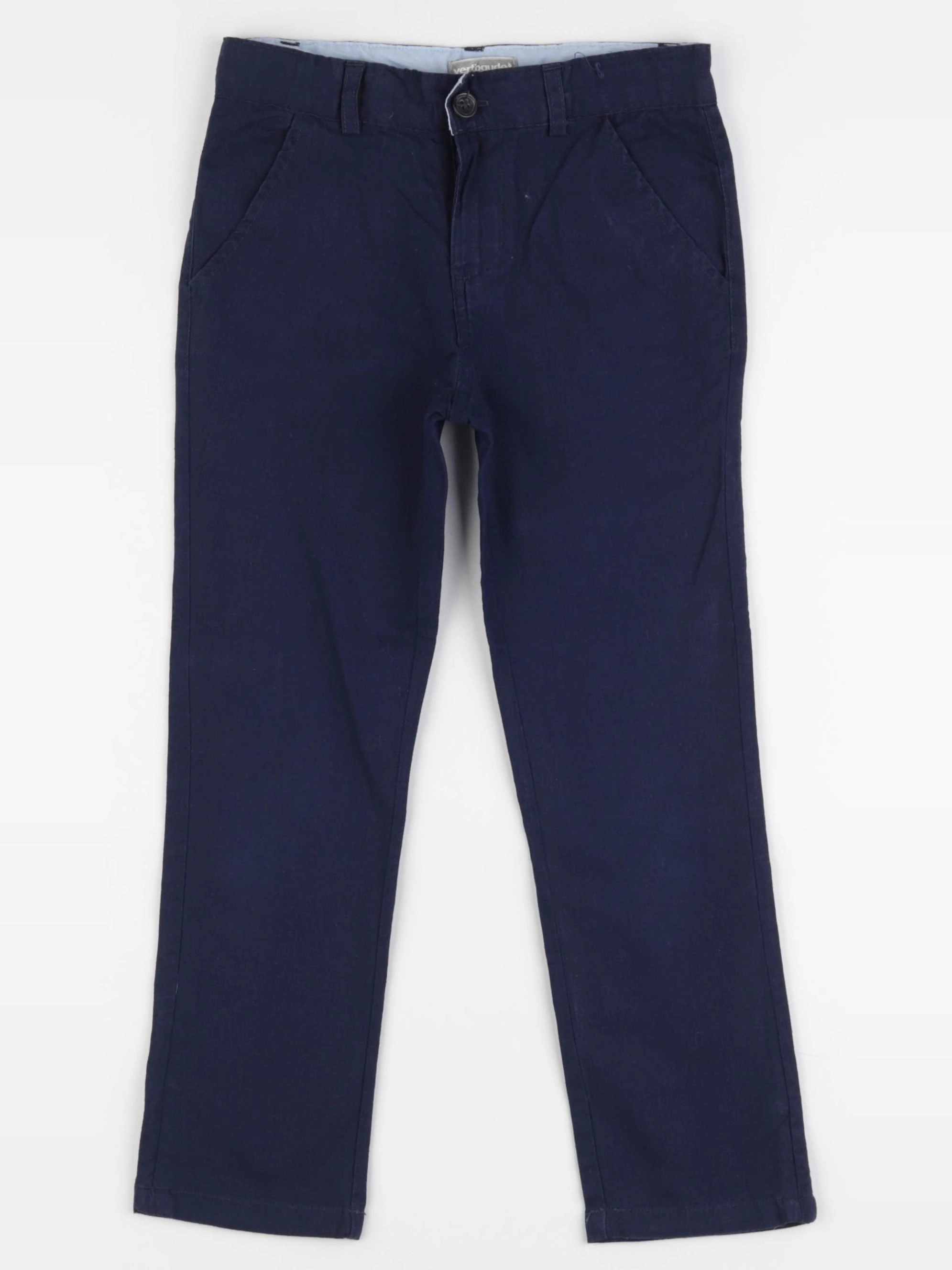 Vertbaudet - pantalon bleu - 6 ans