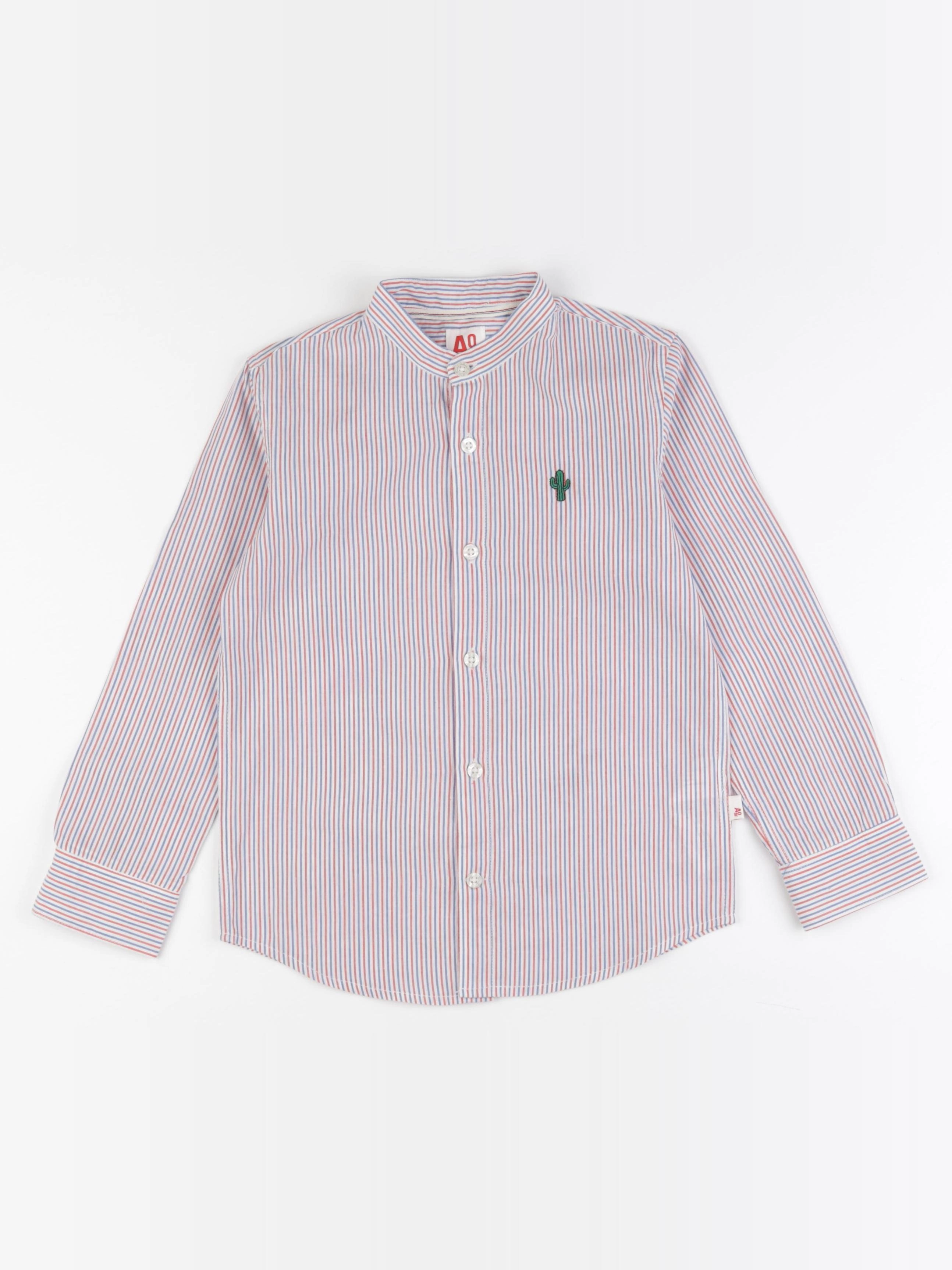 American Outfitters - chemise rouge, bleu - 8 ans
