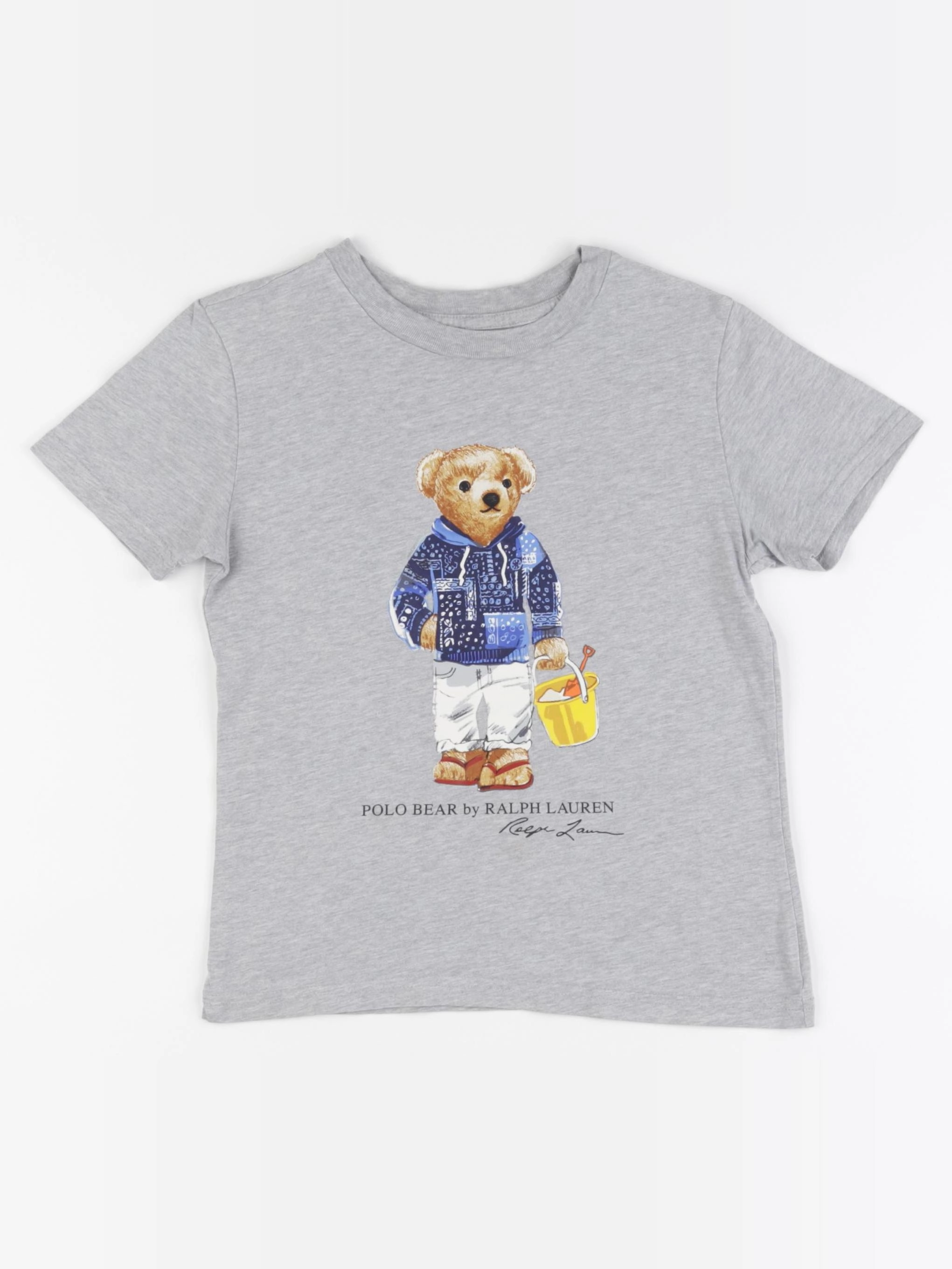 Ralph Lauren - tee-shirt gris - 6 ans