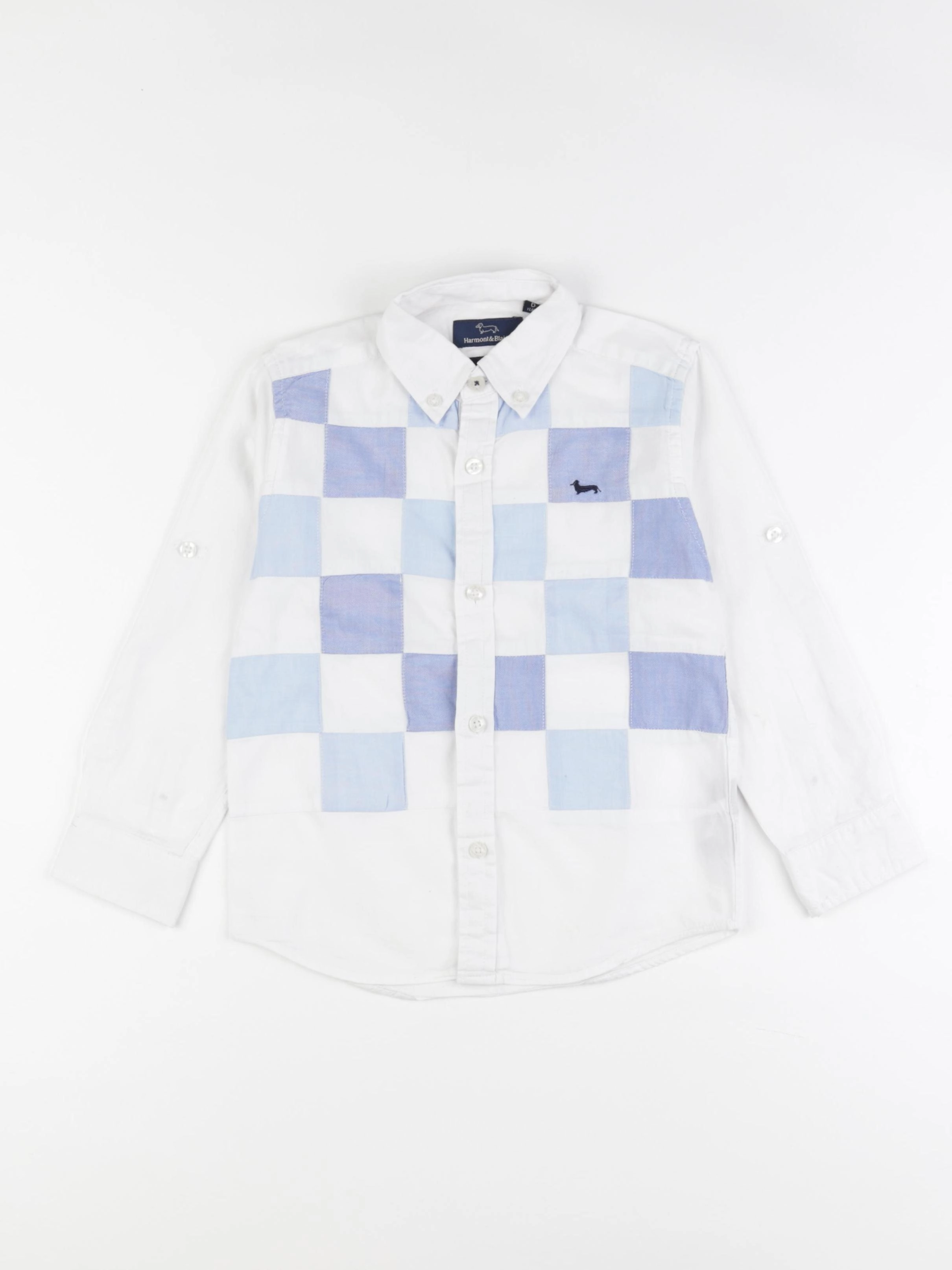 Harmont & Blaine - chemise bleu, blanc - 6 ans