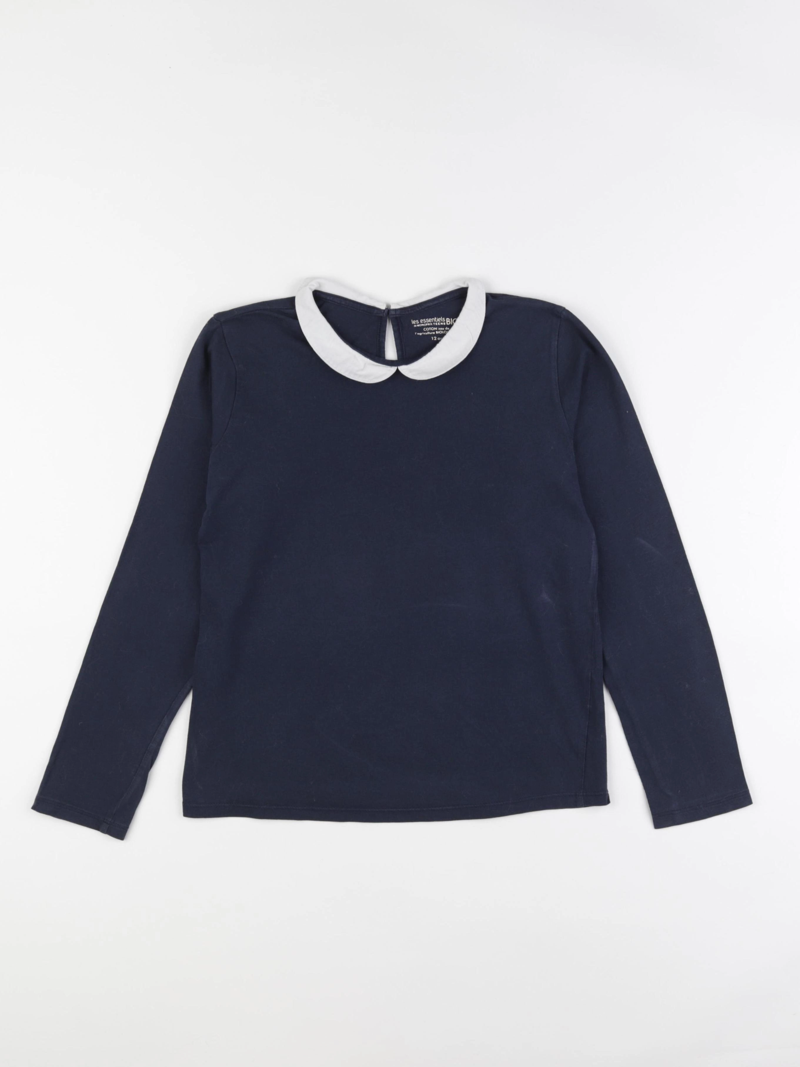 Monoprix - tee-shirt bleu - 12 ans