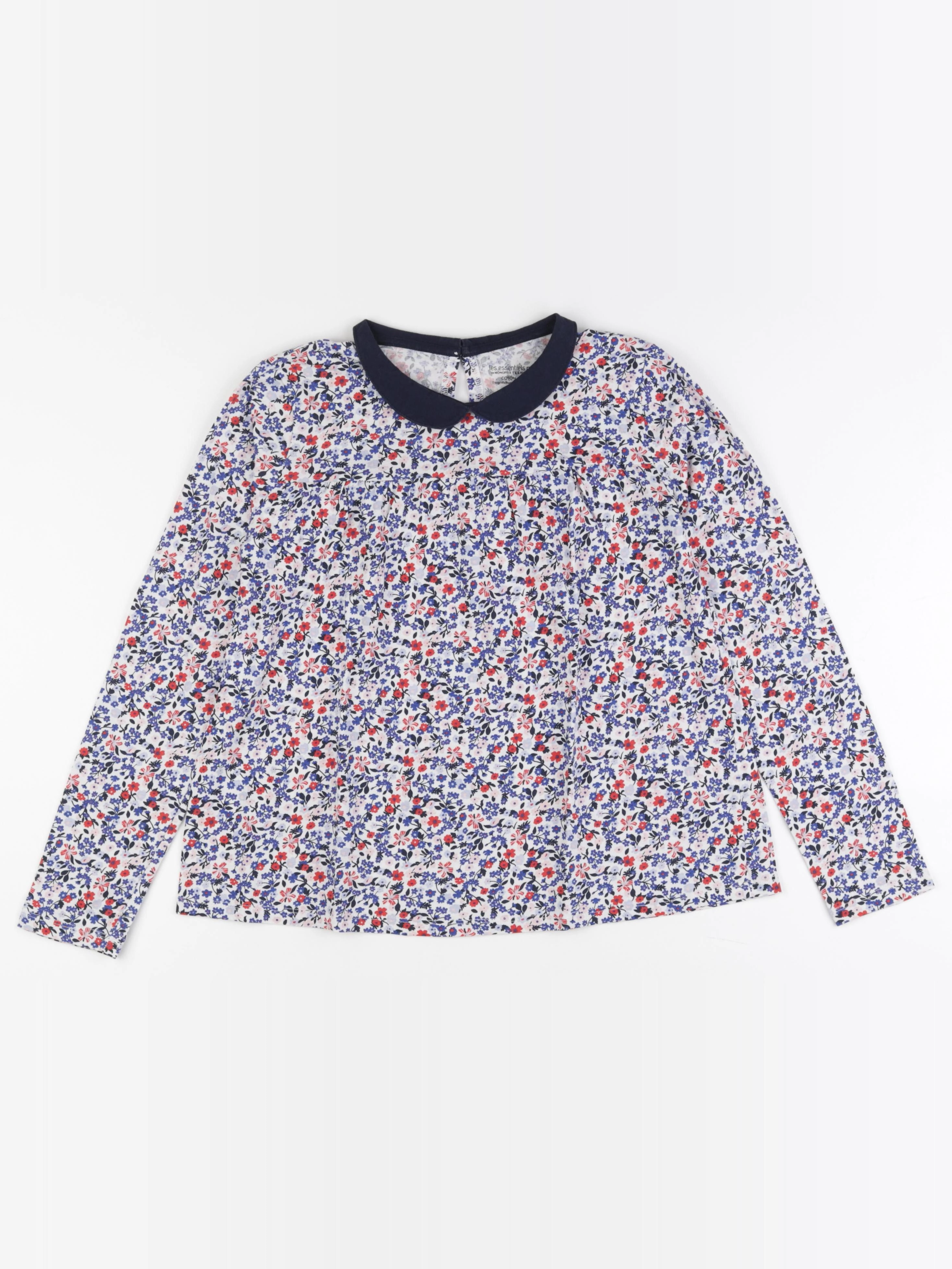 Monoprix - tee-shirt bleu - 12 ans