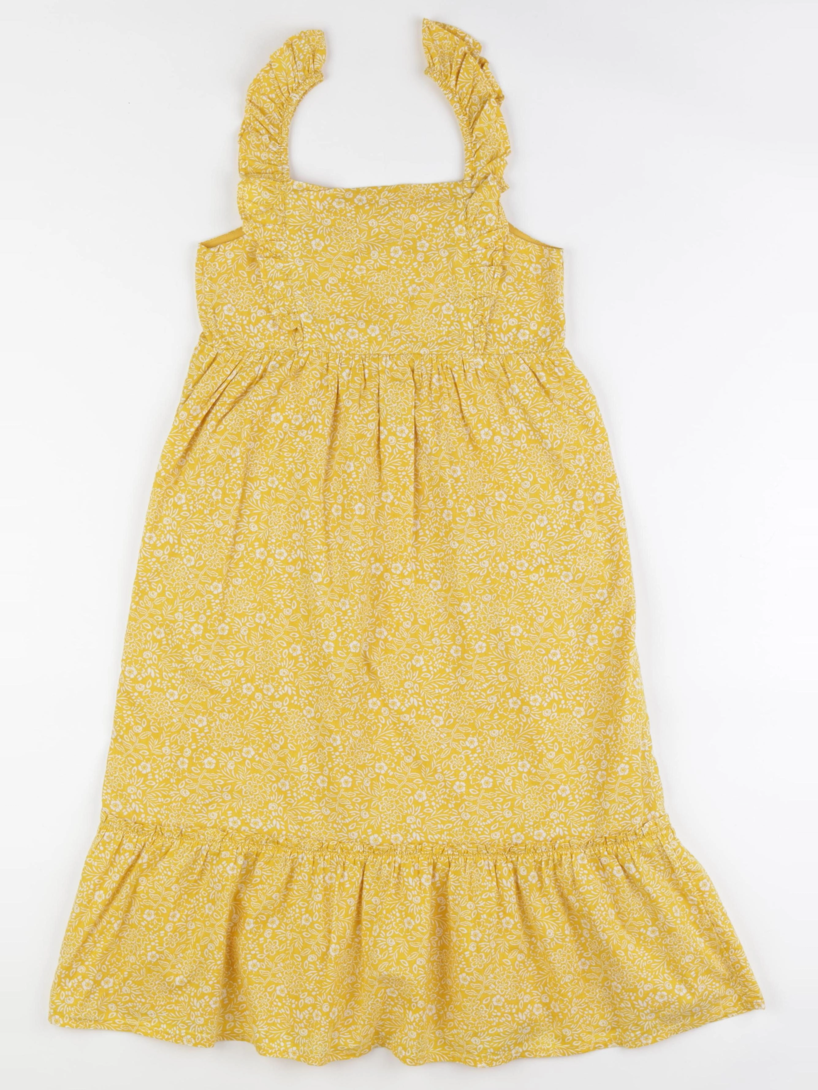 Vertbaudet - robe jaune - 9 ans