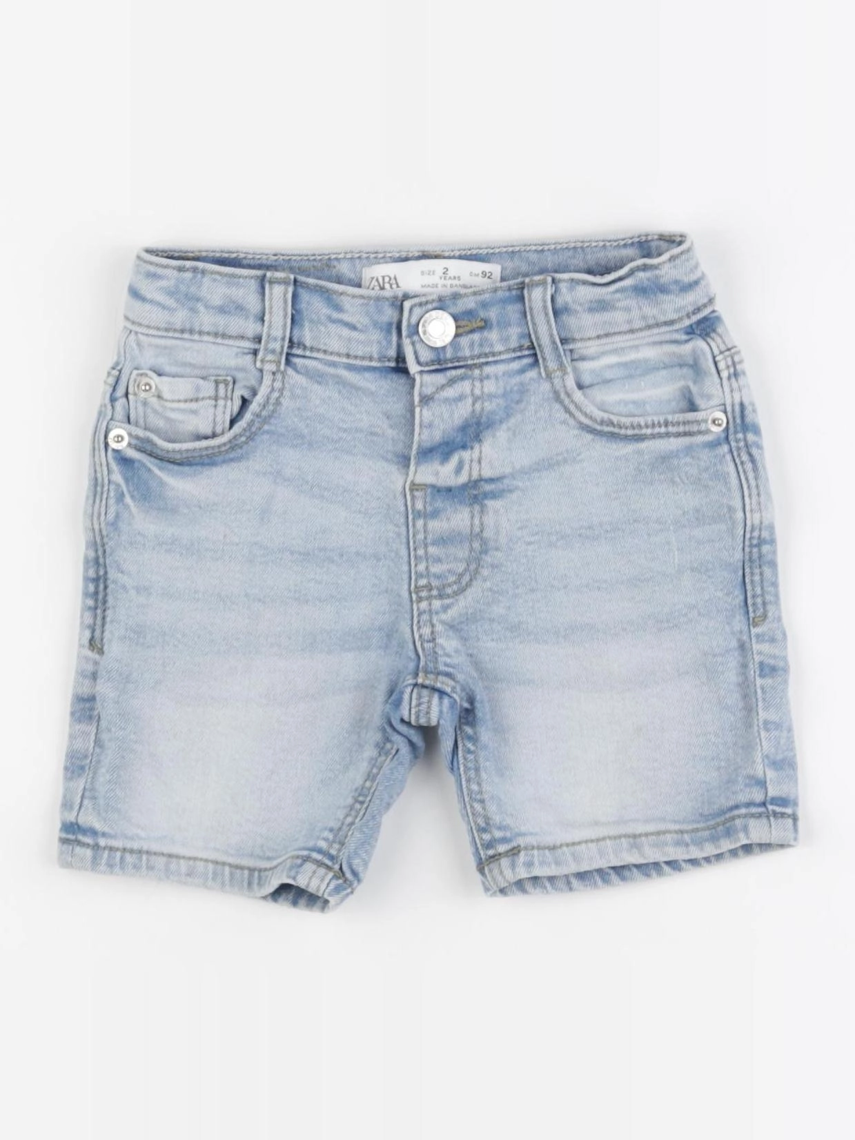Zara - short bleu - 2 ans