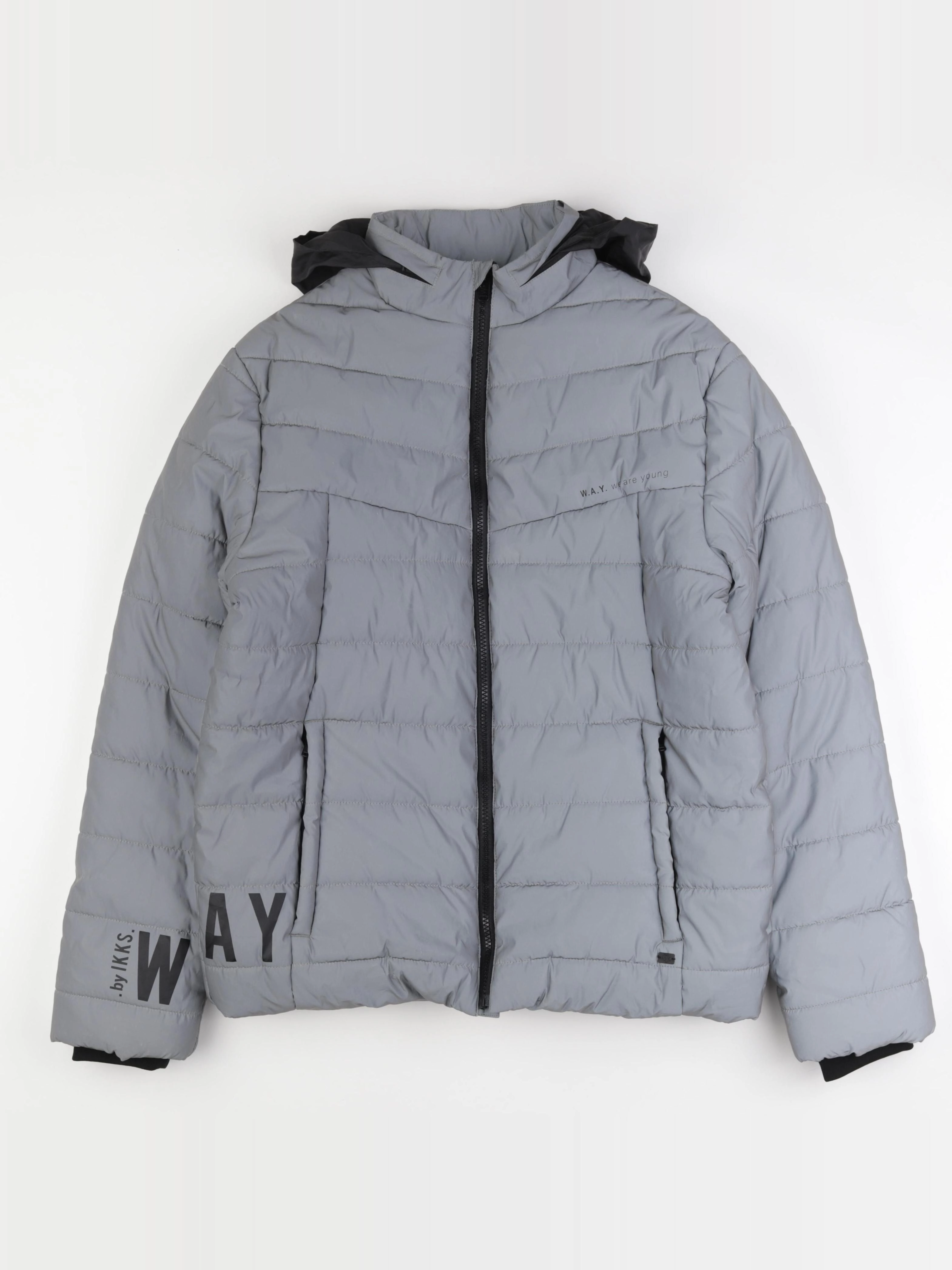 IKKS - doudoune gris - 16 ans