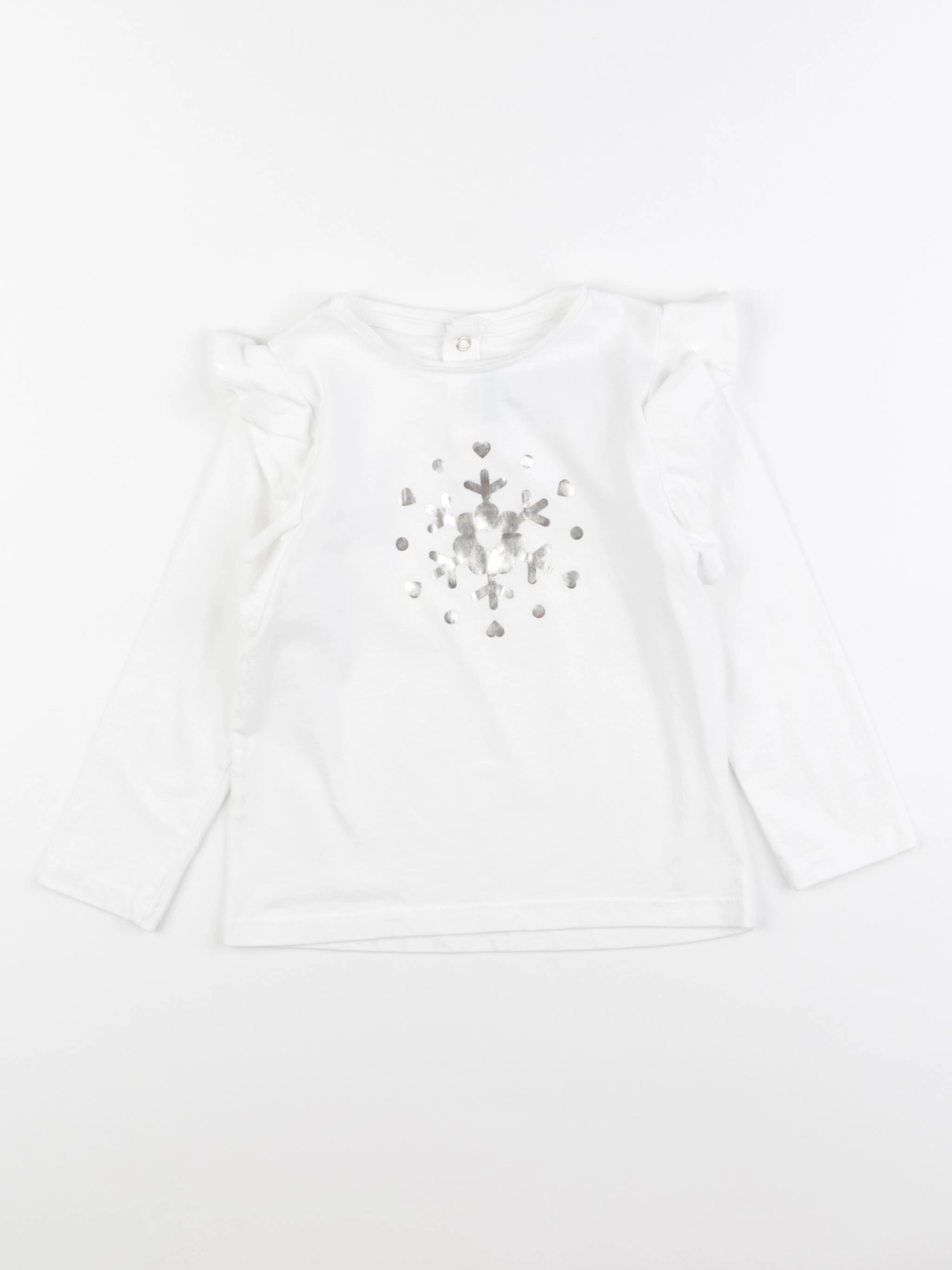 Jacadi - tee-shirt blanc - 4 ans