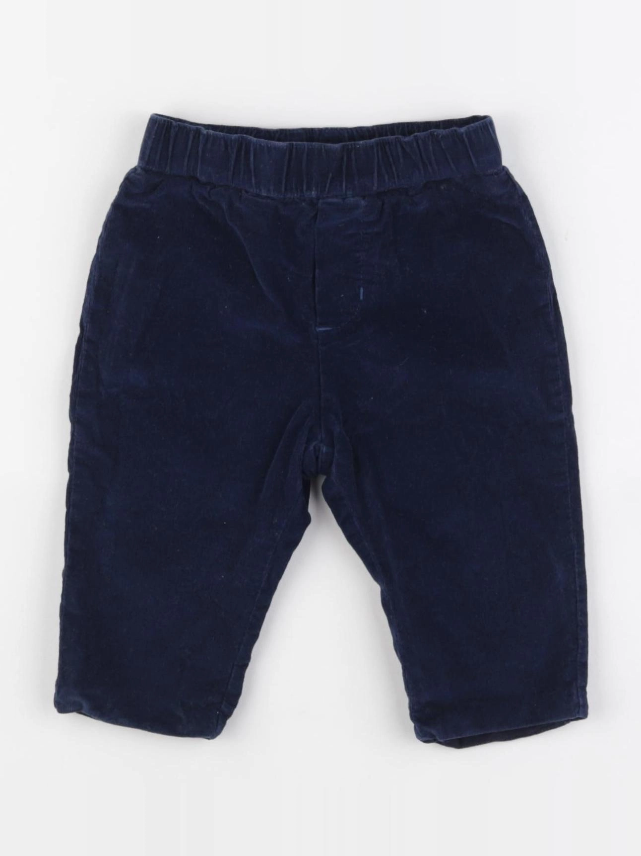 Jacadi - pantalon doublé bleu - 6 mois