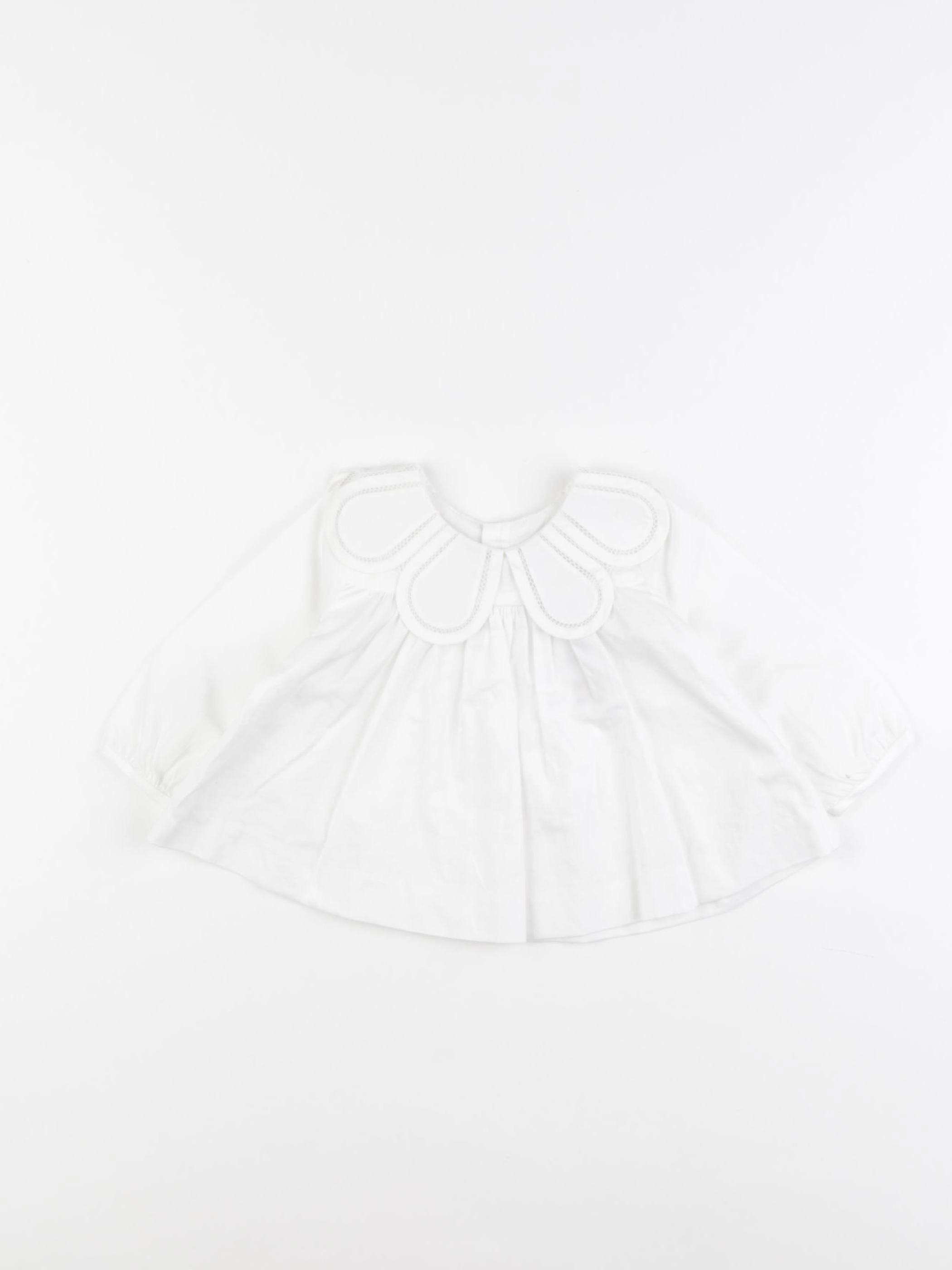 Jacadi - blouse blanc - 6 mois
