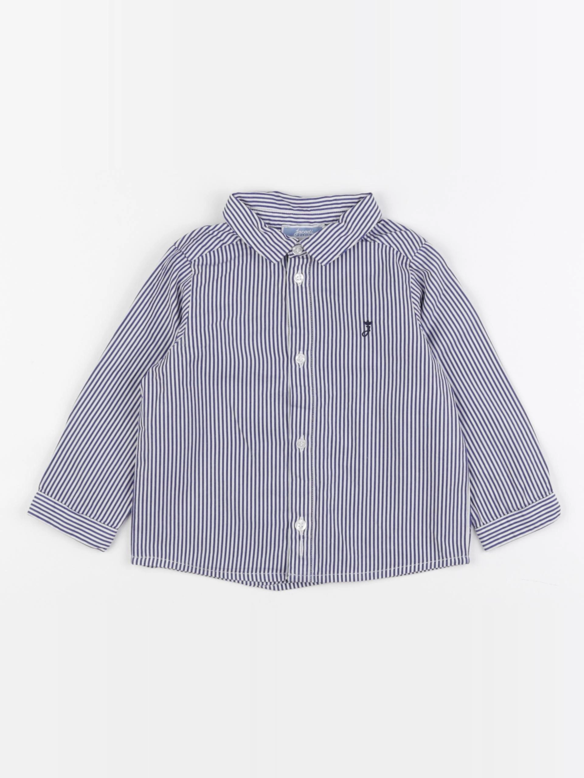 Jacadi - chemise bleu - 18 mois