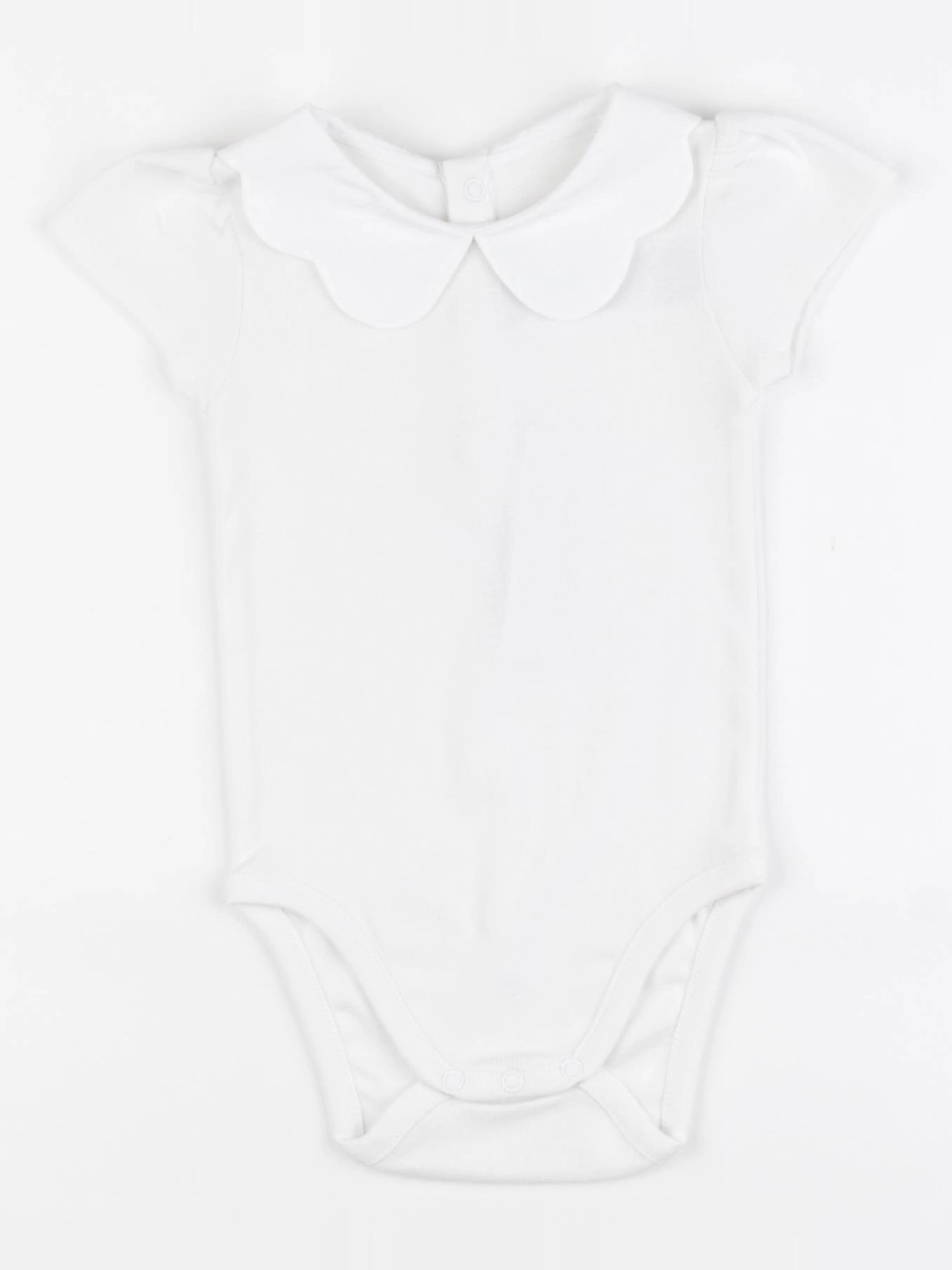 Jacadi - body à col blanc - 18 mois