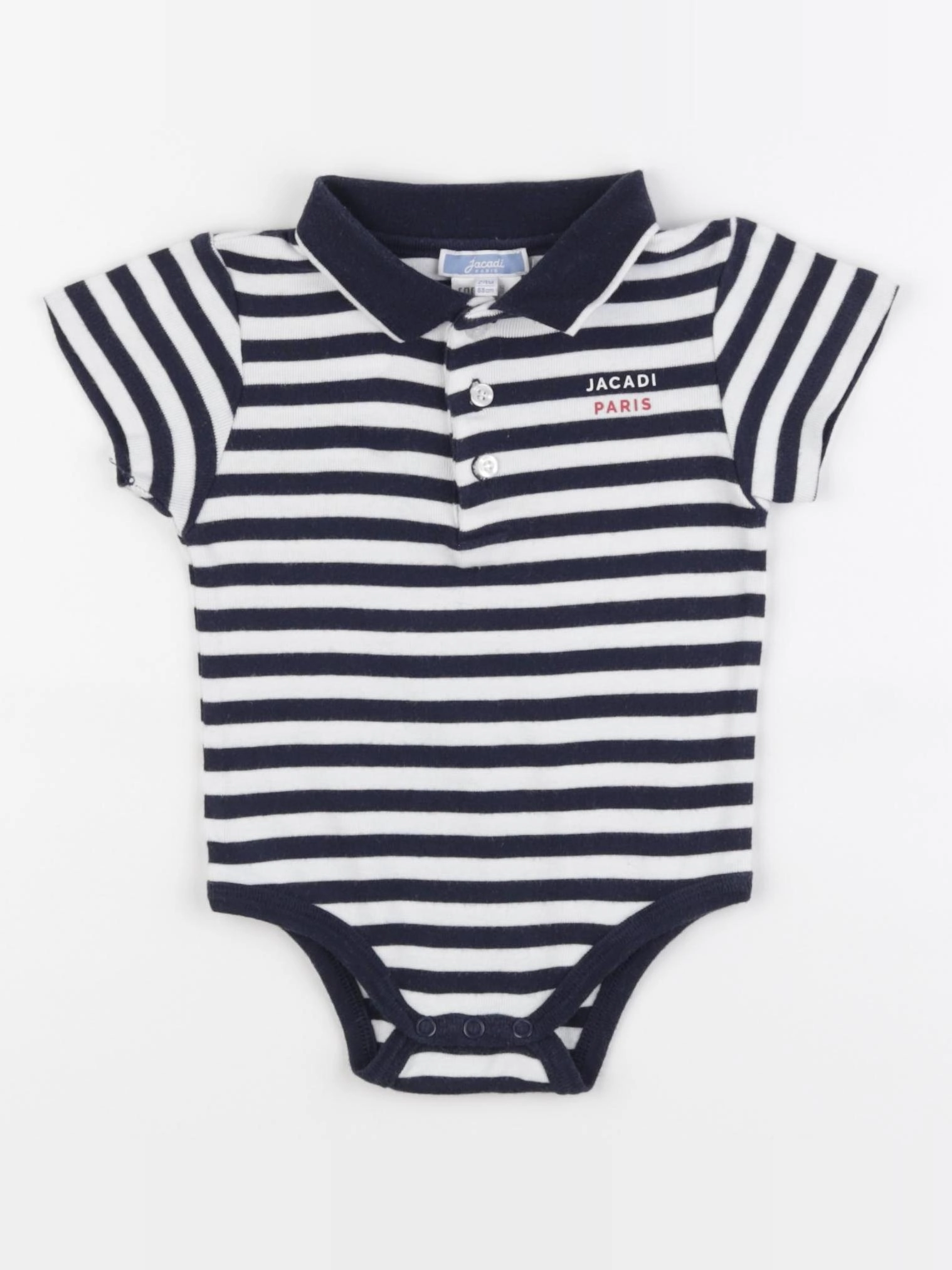 Jacadi - body à col bleu - 24 mois
